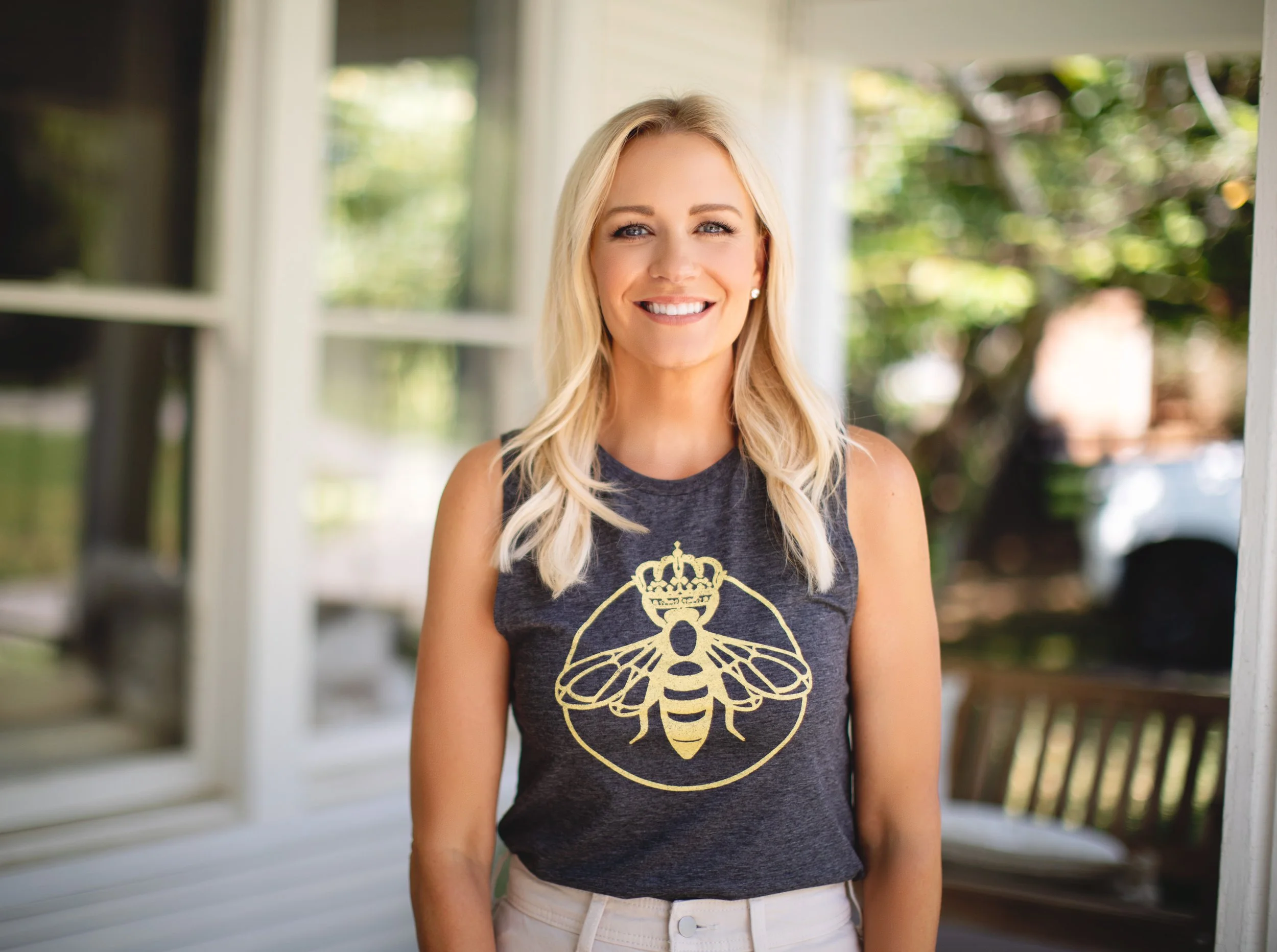 Queen Bee Muscle Tank