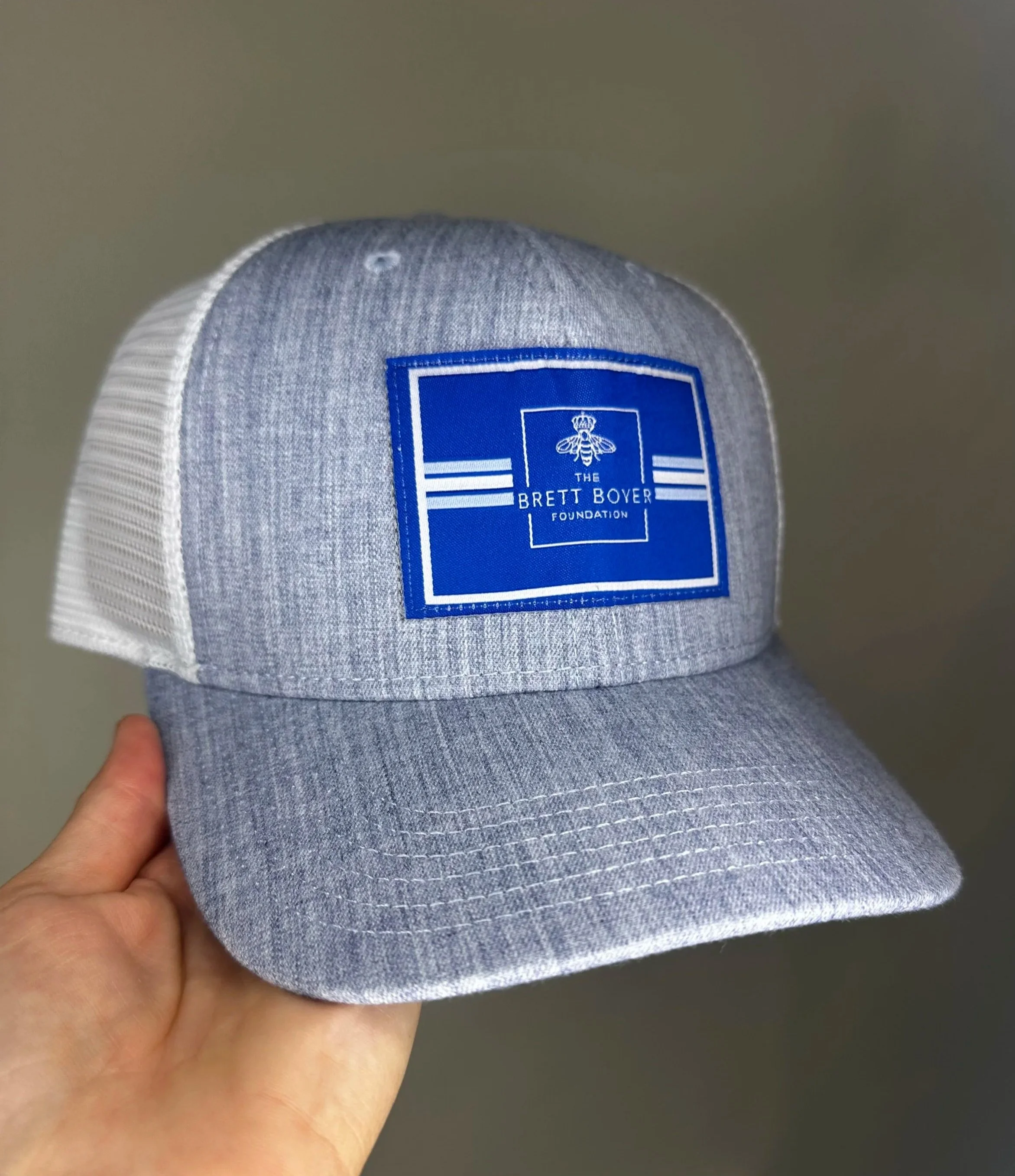 BBF Blue Square Logo Hat