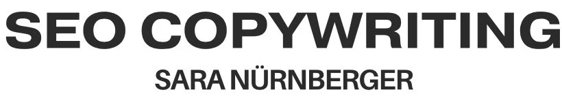  SEO Copywriting Sara Nürnberger