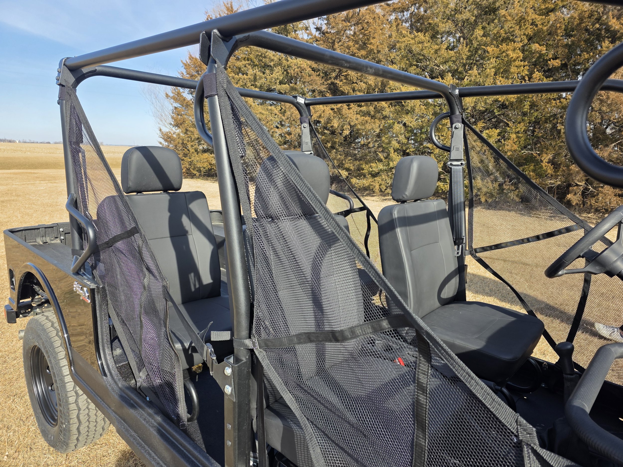 King Series® 4-Door ROXOR production extended platform 4 passenger diesel utility vehicle with steel body and towing capability