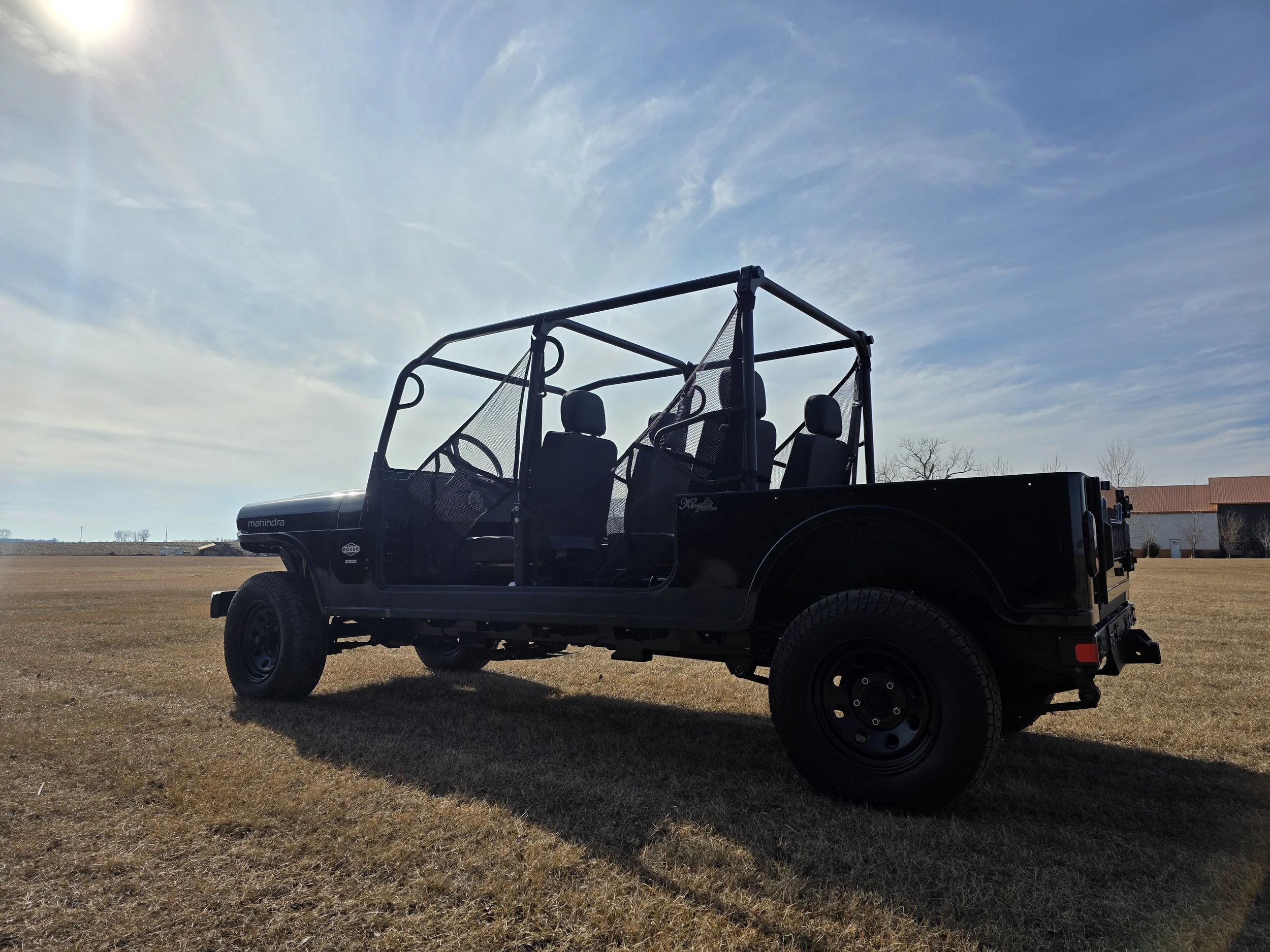 King Series® 4-Door ROXOR production extended platform 4 passenger diesel utility vehicle 