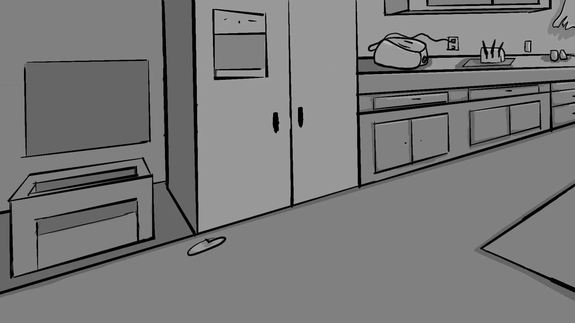 Closed fridge BW.jpg