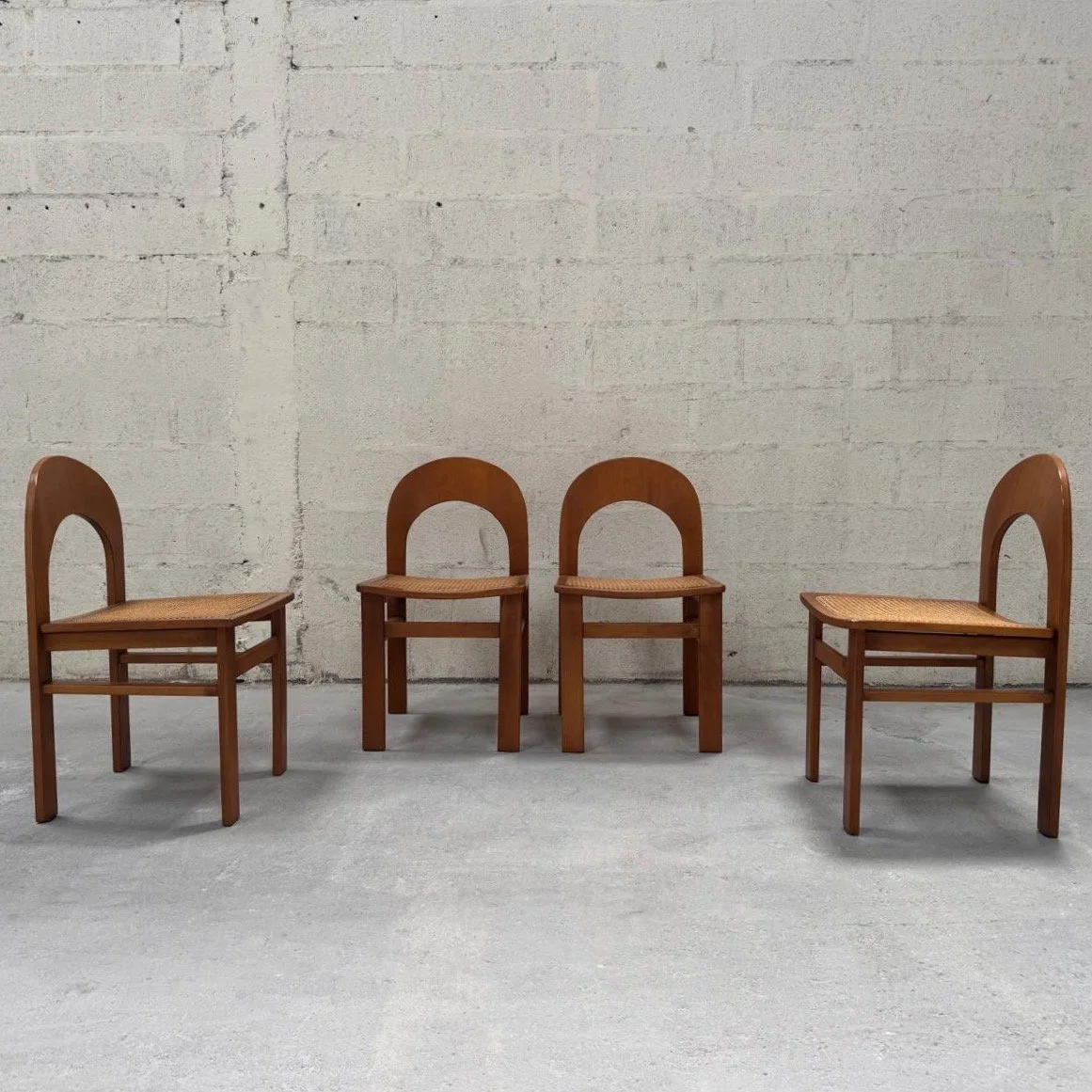 Suite de 4 chaises - Adalberto Cadaceni