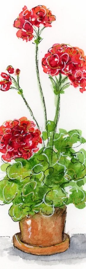 Watercolor Bookmarks