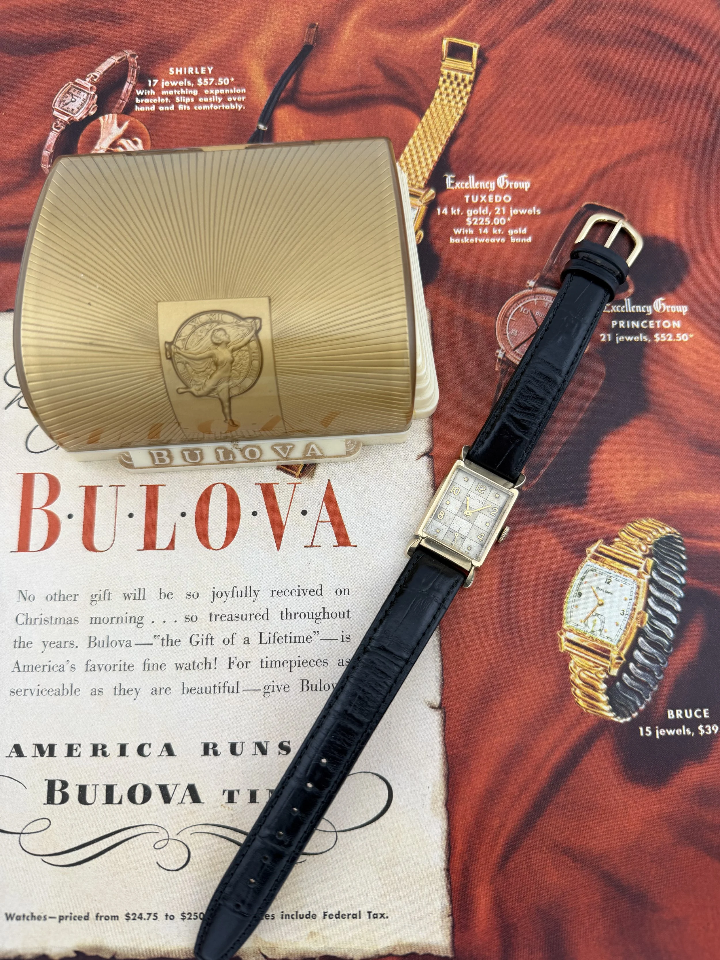 Bulova Academy Award II | 21 Jewels | 10K Gold Filled | Circa 1952 (Canadian Market)
