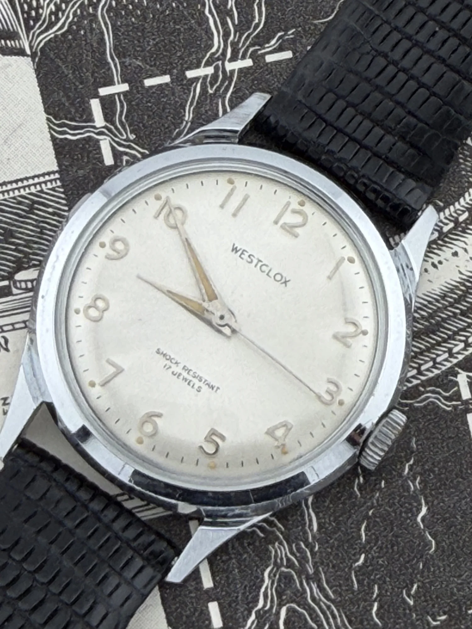Westclox Manual Wind | 17 Jewels | Steel Case | Caliber ST 32
