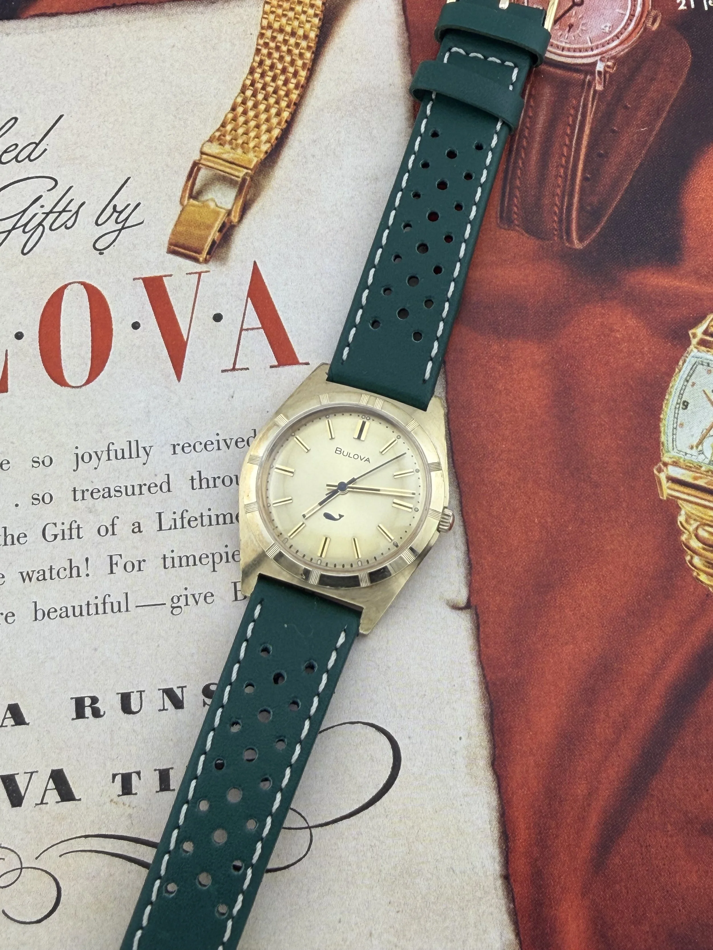 Bulova Sea King “Whale” | 17 Jewels | Swiss Mechanical | Water Resistant | Serviced | Circa 1969–1971