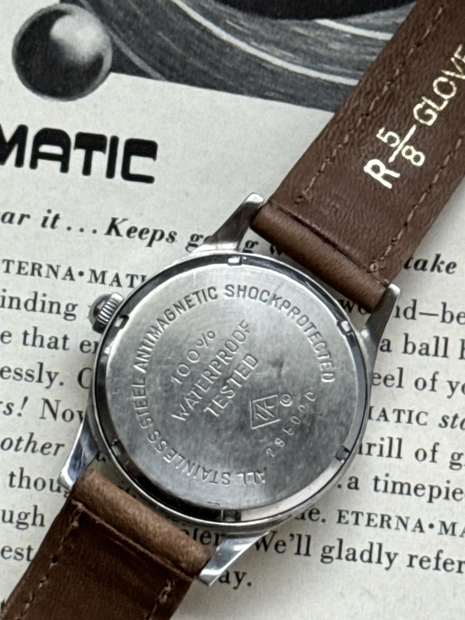 Vintage Rutex Military-Style Watch | 17 Jewel Swiss Manual Wind