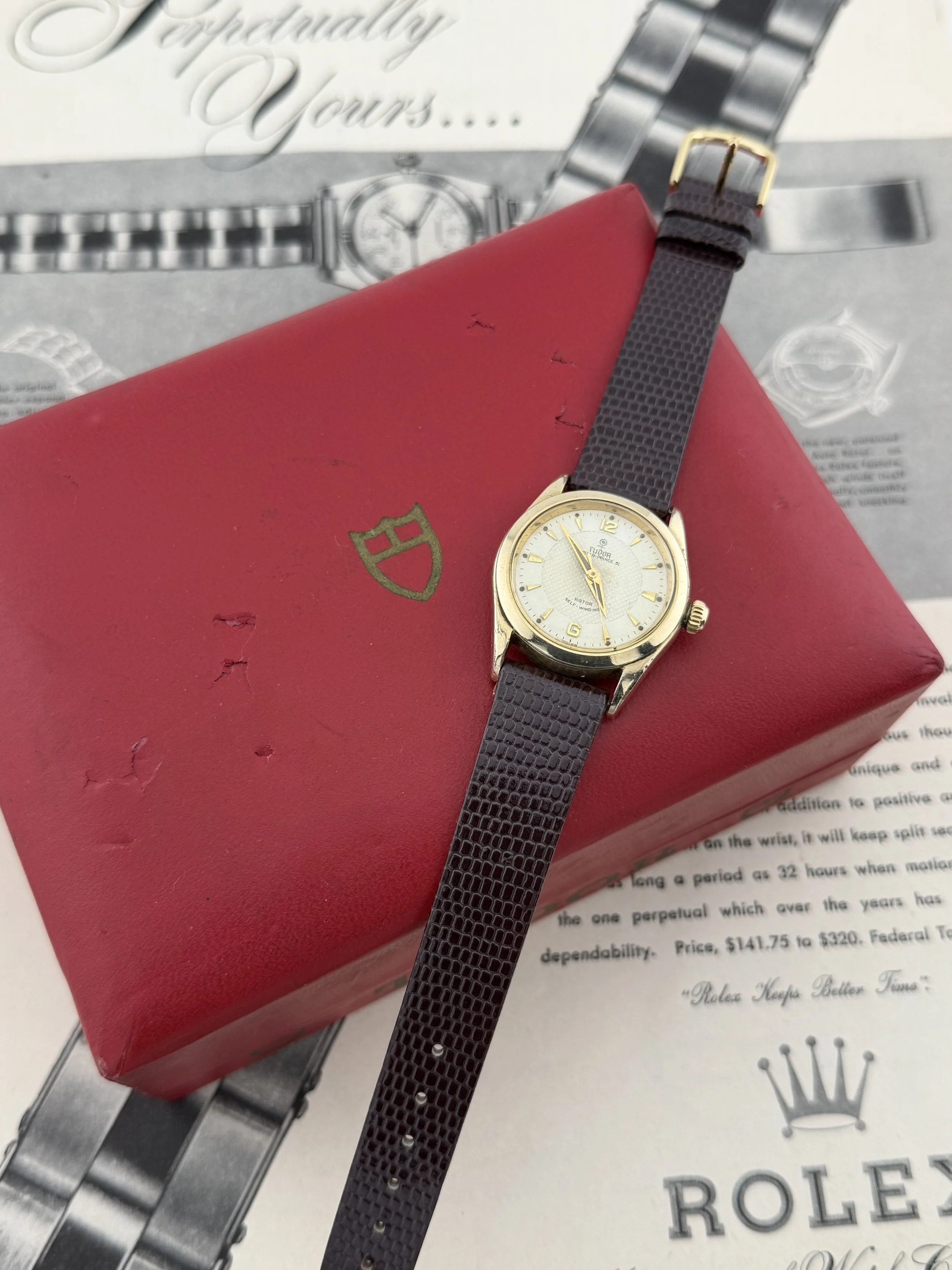 Tudor Oyster Prince 31 | Self-Winding | Rolex-Signed Crown | Gold-Filled Oyster Case | Circa 1950s–1960s