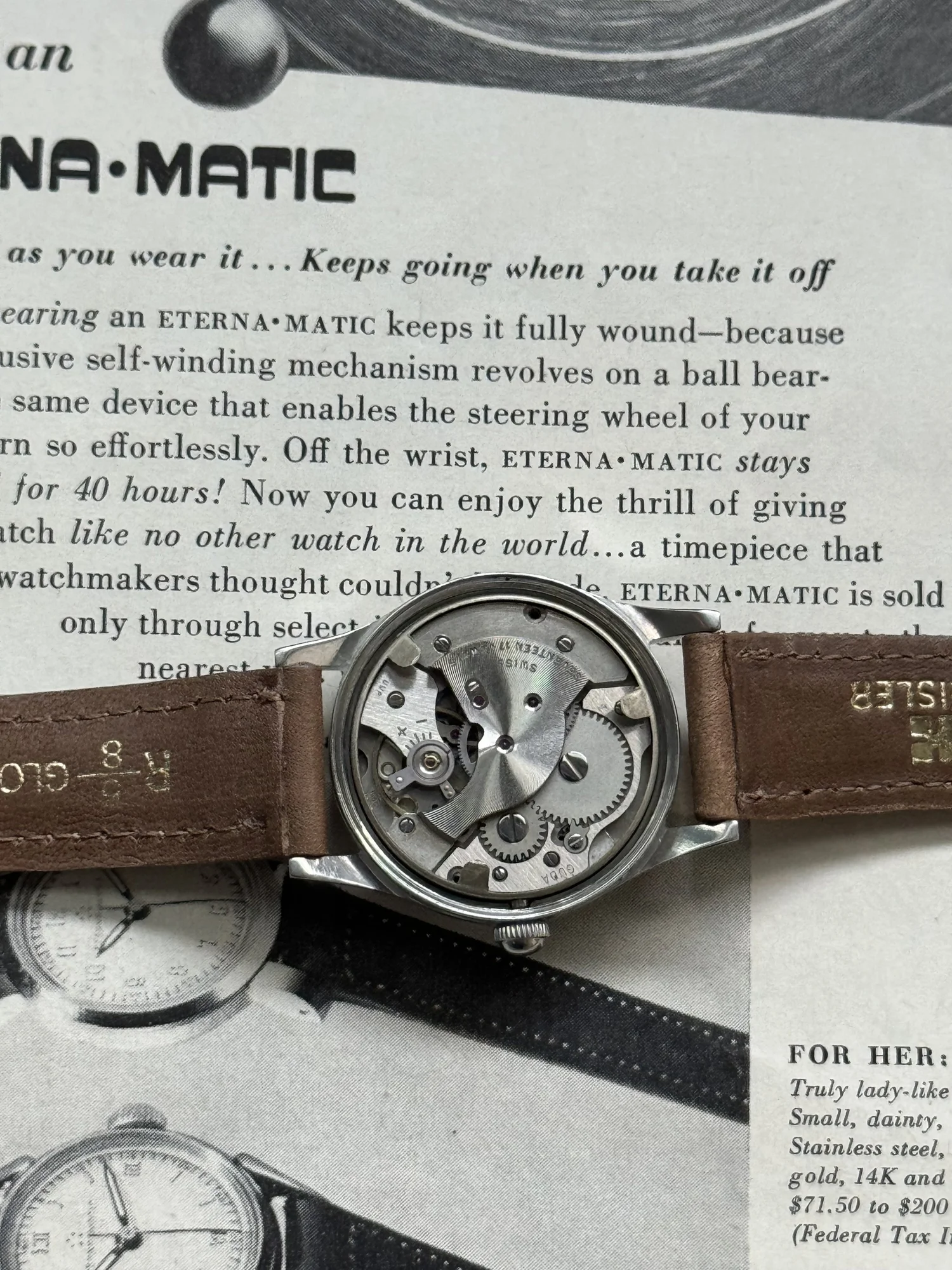 Vintage Rutex Military-Style Watch | 17 Jewel Swiss Manual Wind