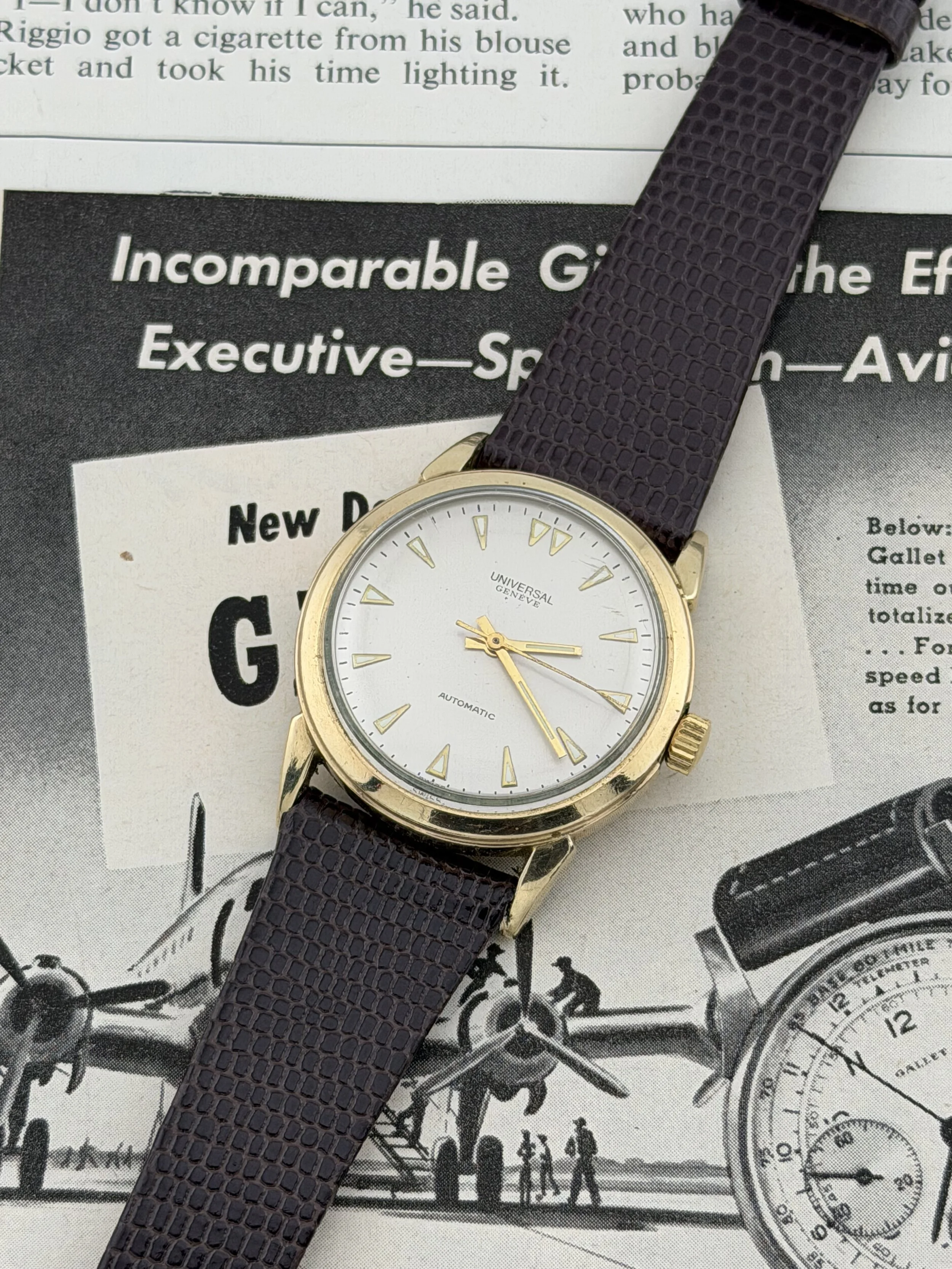 Universal Genève | Cal. 139 Bumper Automatic | 10K Gold Filled | Circa Early 1950s