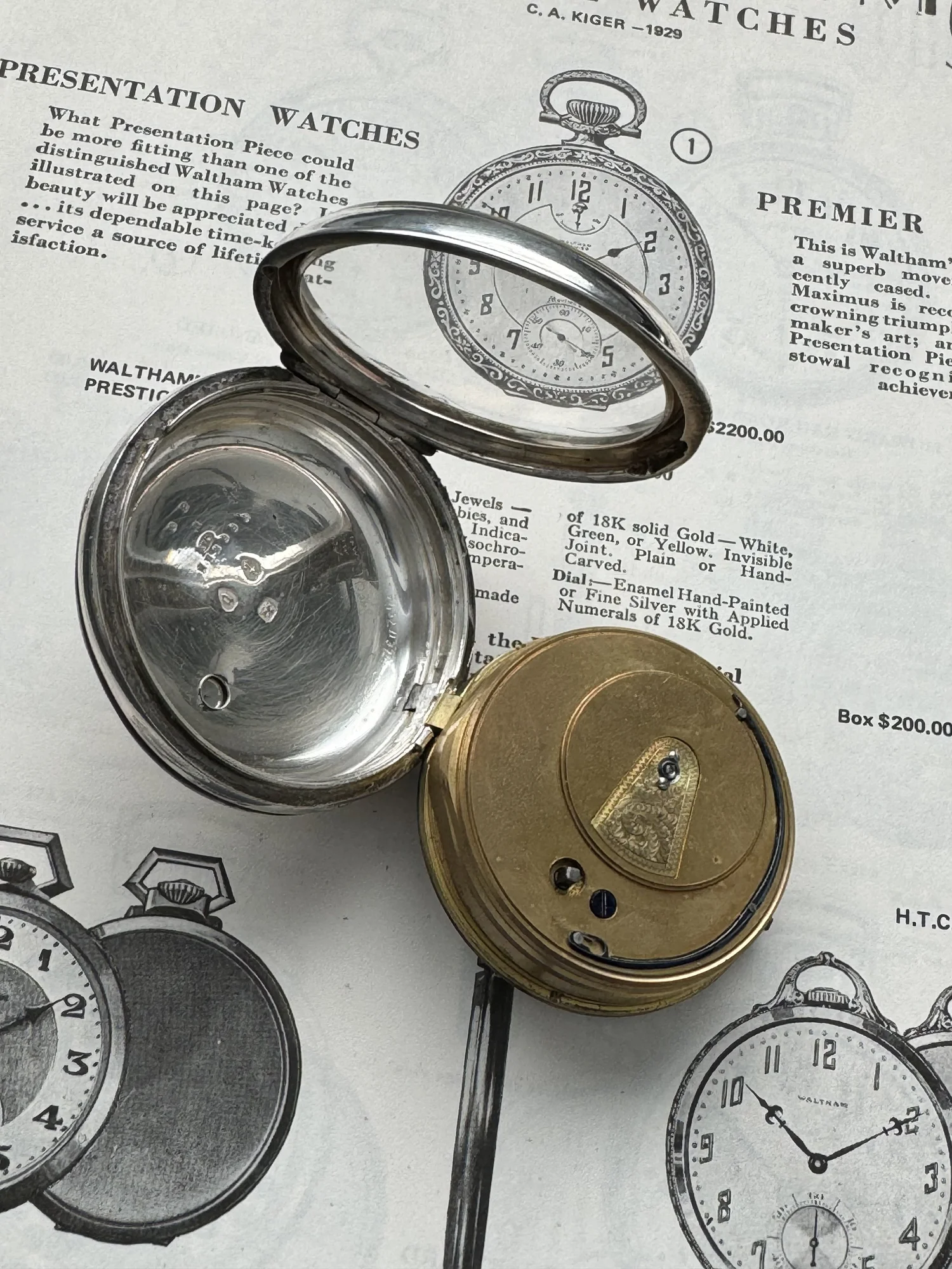 Vintage G. Wilson Fusee Pocket Watch | 29 Middlegate