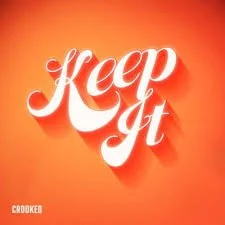 Text on an orange background saying 'Keep It' in white, cursive font.