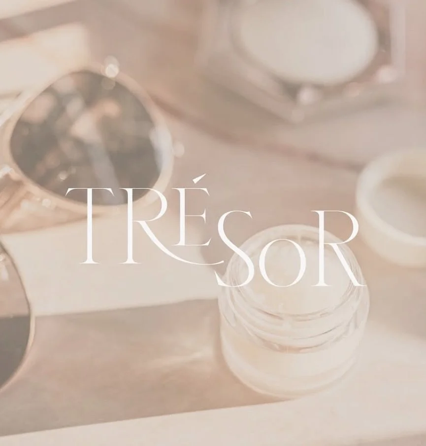 A super minimalistic beauty brand, thats organic, handmade and limited edition. Intentional ingredients, baby safe, reef safe, made with love 💛

Branding, Identity, creative direction, graphics, product design for Tresor Beauty Cosmetics! 

✨Absolut