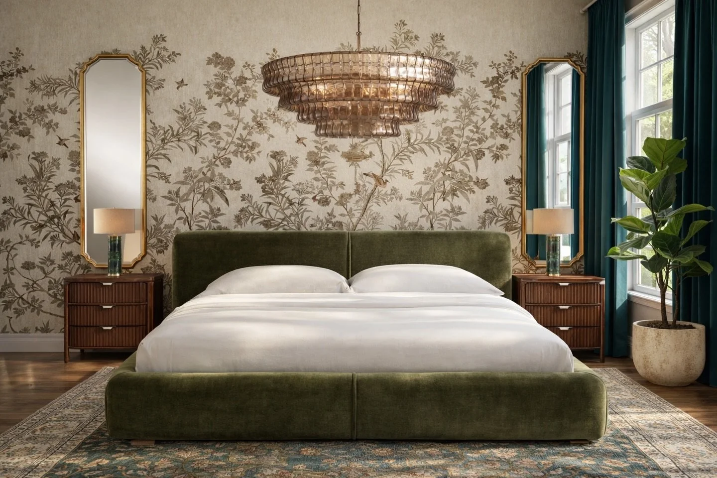 Created a 3D interior design render for an overseas client! Remote work is fun because you get to work with everyone all over the world. Keeping true to our motto - global wings but heritage roots 🍀🌸 

This is a design for a master bedroom in a hou