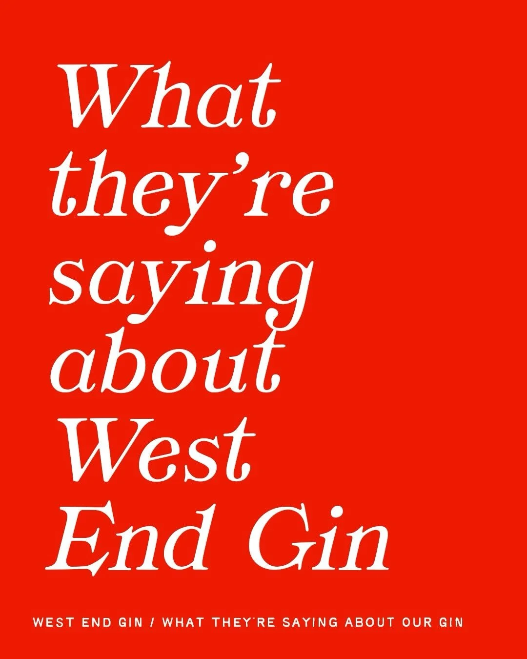 Crafted for the ones who thought gin wasn&rsquo;t for them. 
 🏆 #WestEndGin 

#AwardWinningGin #BlackOwnedSpirits