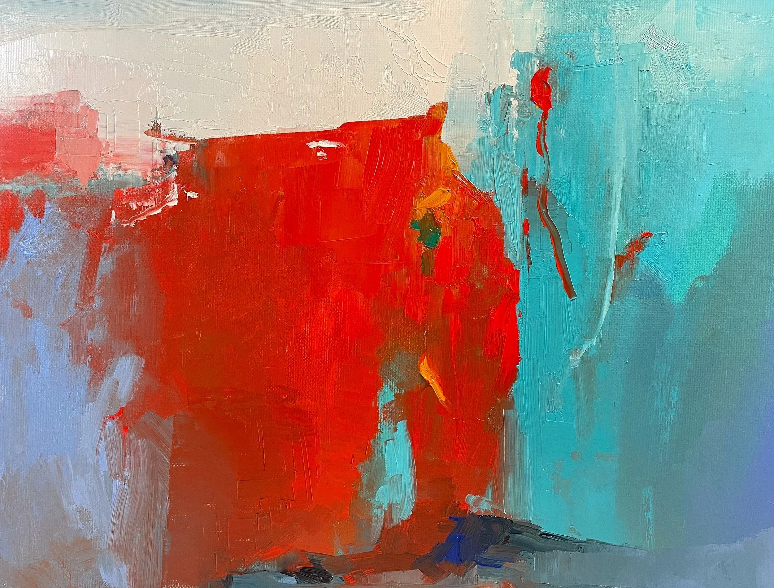 "Fear of Vulnerability" 12x16 ( Oil on Linen Panel)
