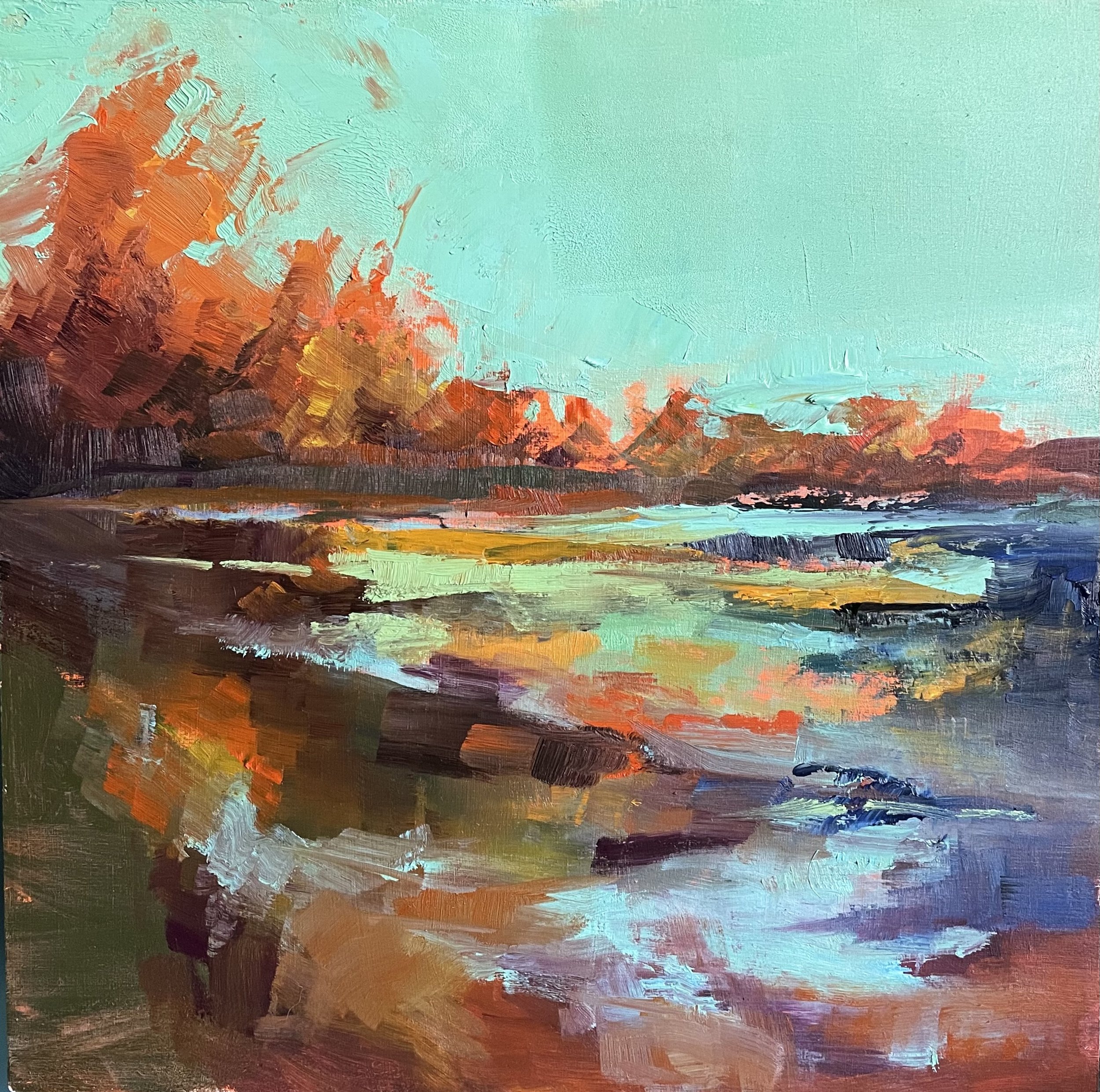 "Indulgent Reminisce" 12x12 (Oil on 1 5/8 inch cradled birch panel) (SOLD) 🔴
Recipient of a Peoples Choice & Honorable Mention Award at the Oregon Society of Artist 12x12 Show.