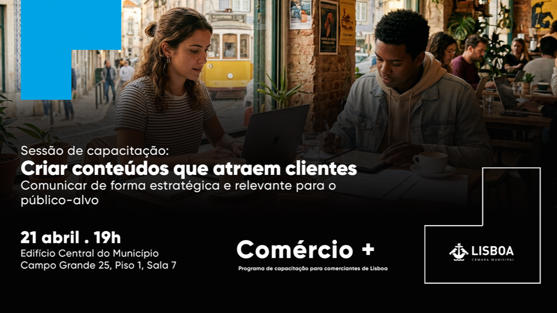 Comércio +: Criar conteúdos que atraem clientes
