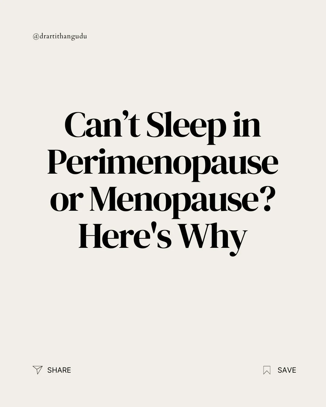 You&rsquo;re not imagining it. Sleepless nights during perimenopause are real, and they&rsquo;re treatable. Hormone shifts affect sleep-regulating brain chemicals like serotonin and melatonin. Left unaddressed, poor sleep can derail your metabolism, 
