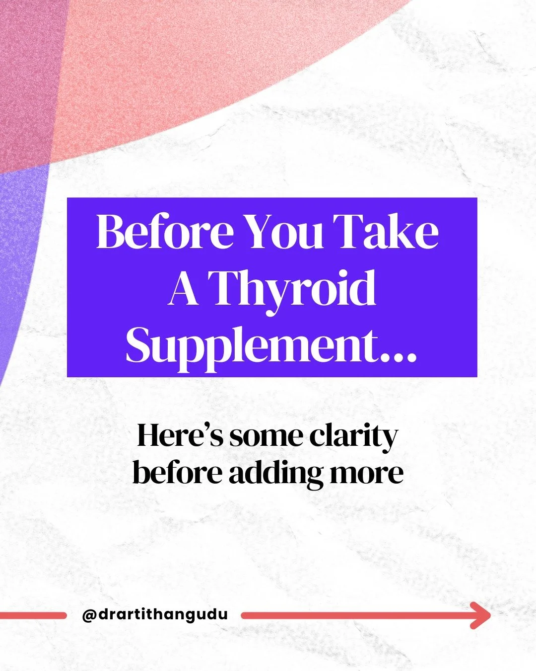 A lot of thyroid supplements are marketed like they are simple, supportive, and harmless.

But thyroid care is rarely that simple.

Most women in the U.S. do not need an iodine supplement. And when extra iodine is taken unnecessarily, it can actually