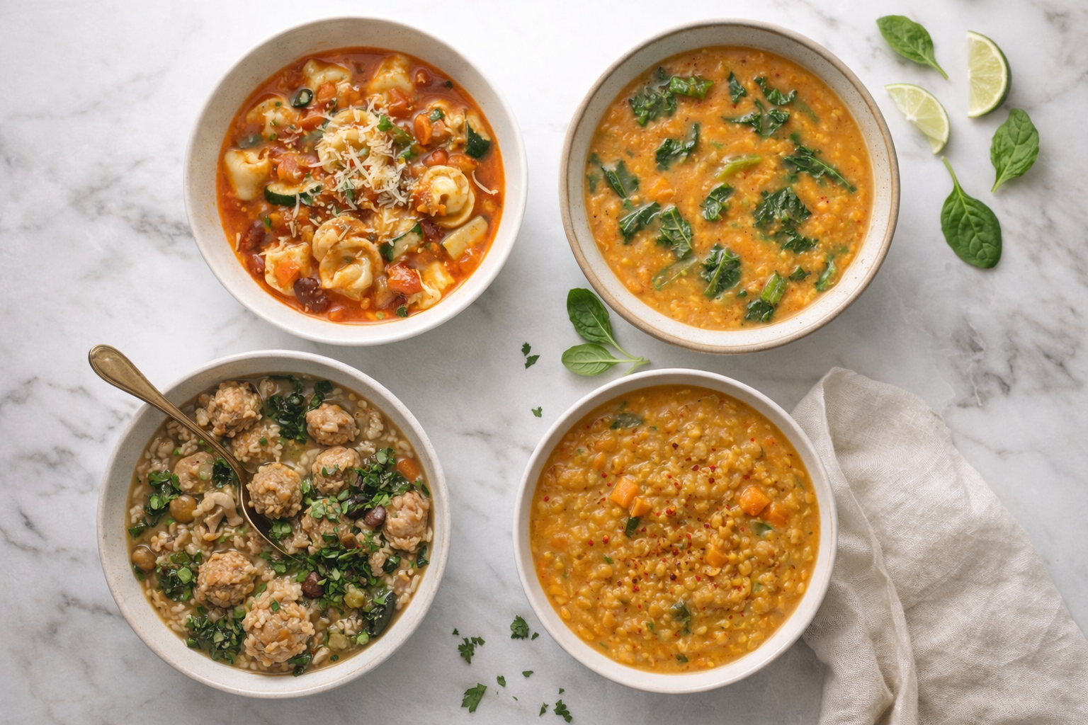High Fiber Soups