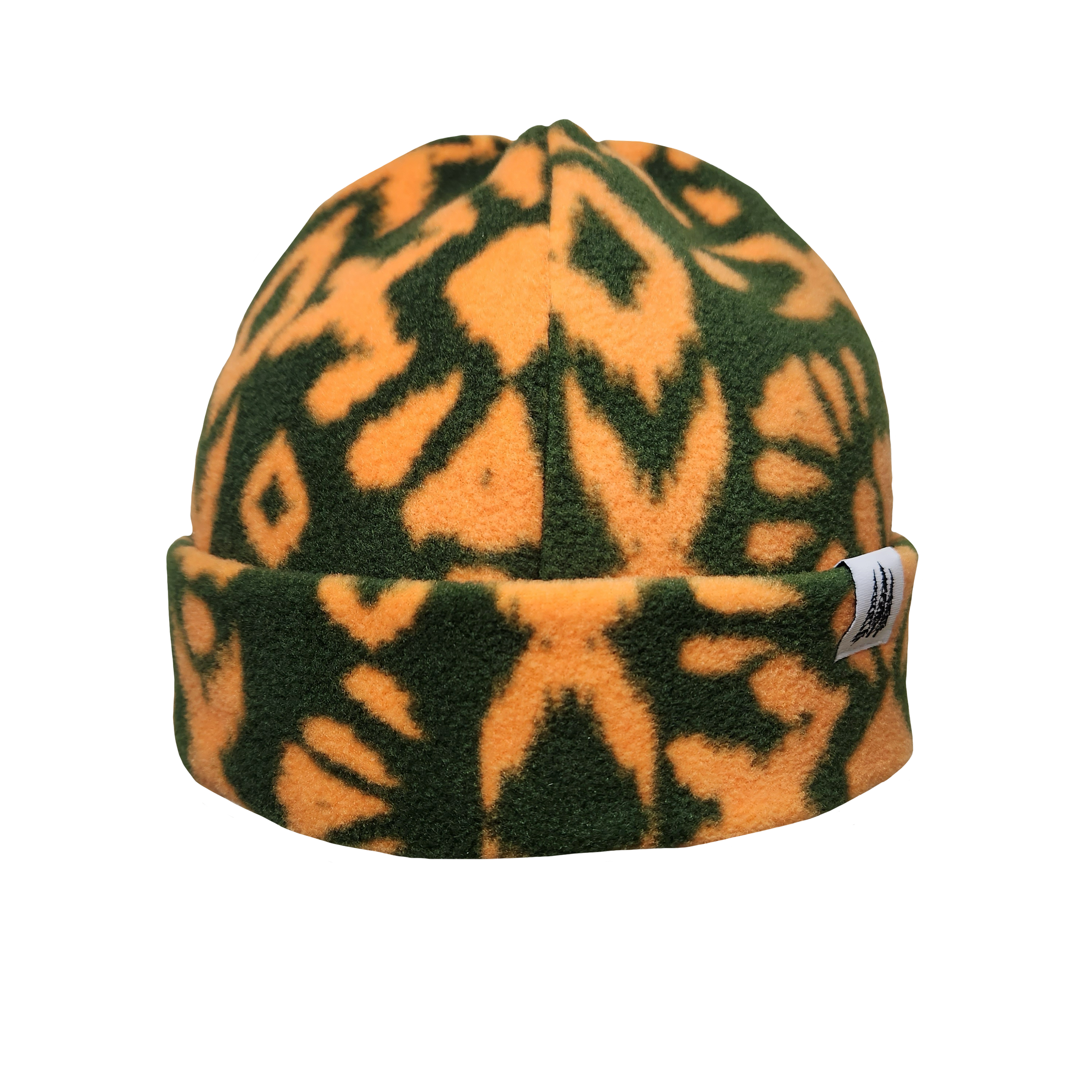 Orange:Green Alpine Fleece Toque.PNG