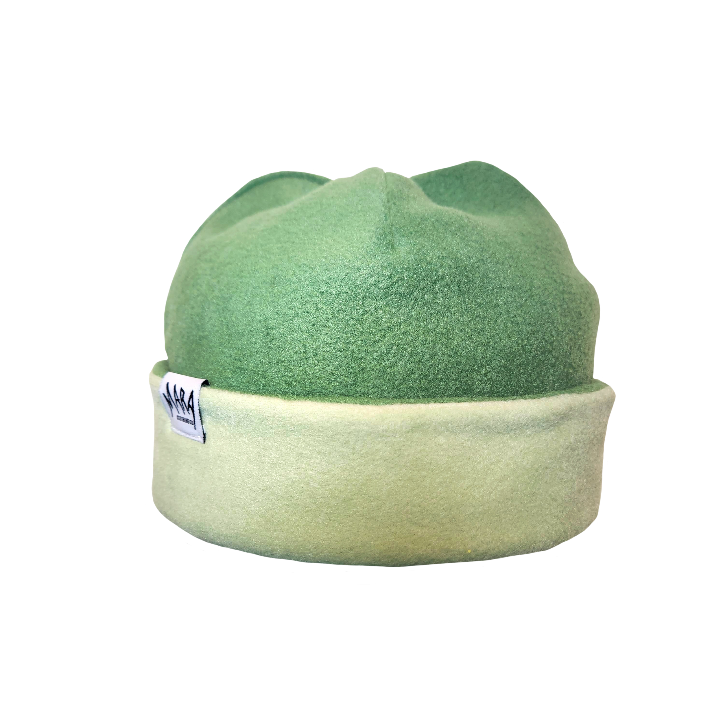 Green Reversible Two Tone Fleece Toque2.PNG