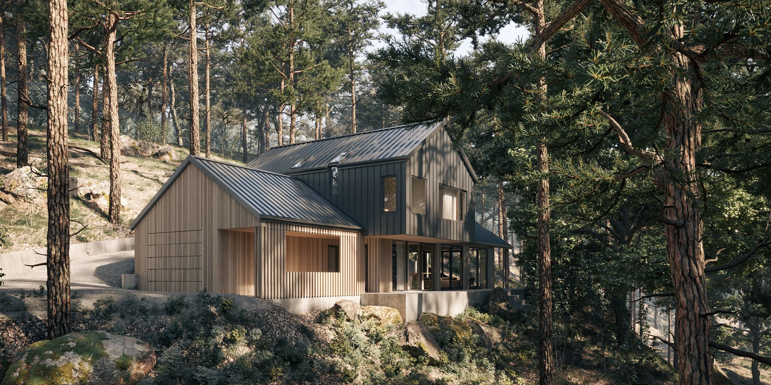 Creek Side House (unbuilt)