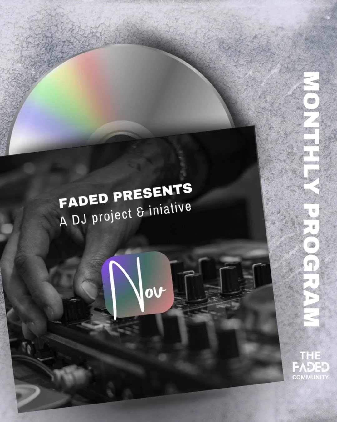 Welcome to the November program of the FADED PRESENTS PROJECT.

All events are guided by @thefadedcommunity and supported by @club_makossa in the heart of Dalston 

Slide 2: What is Faded Presents explainer 

🎵
Slide 3: Faded Presents Project: Lost 