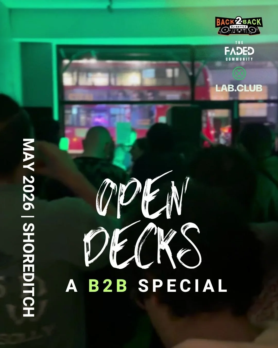 Lab x Faded Open decks (B2B special)