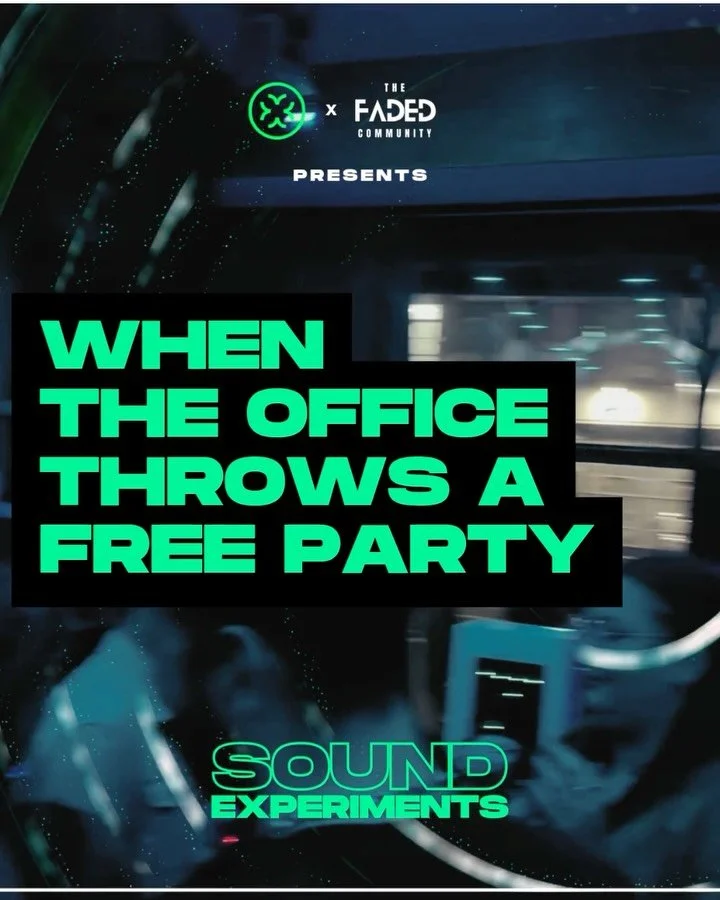 FREE PARTY+ BYO DRINKS to kickstart your long weekend 

Where: @labdotclub in Shoreditch
Office party + Free beers + BYO welcome
7pm - 11pm
RSVP by filling in the invite form 
No door entry 

What is &ldquo;SOUND EXPERIMENTS&rdquo;? 
The concept: It&