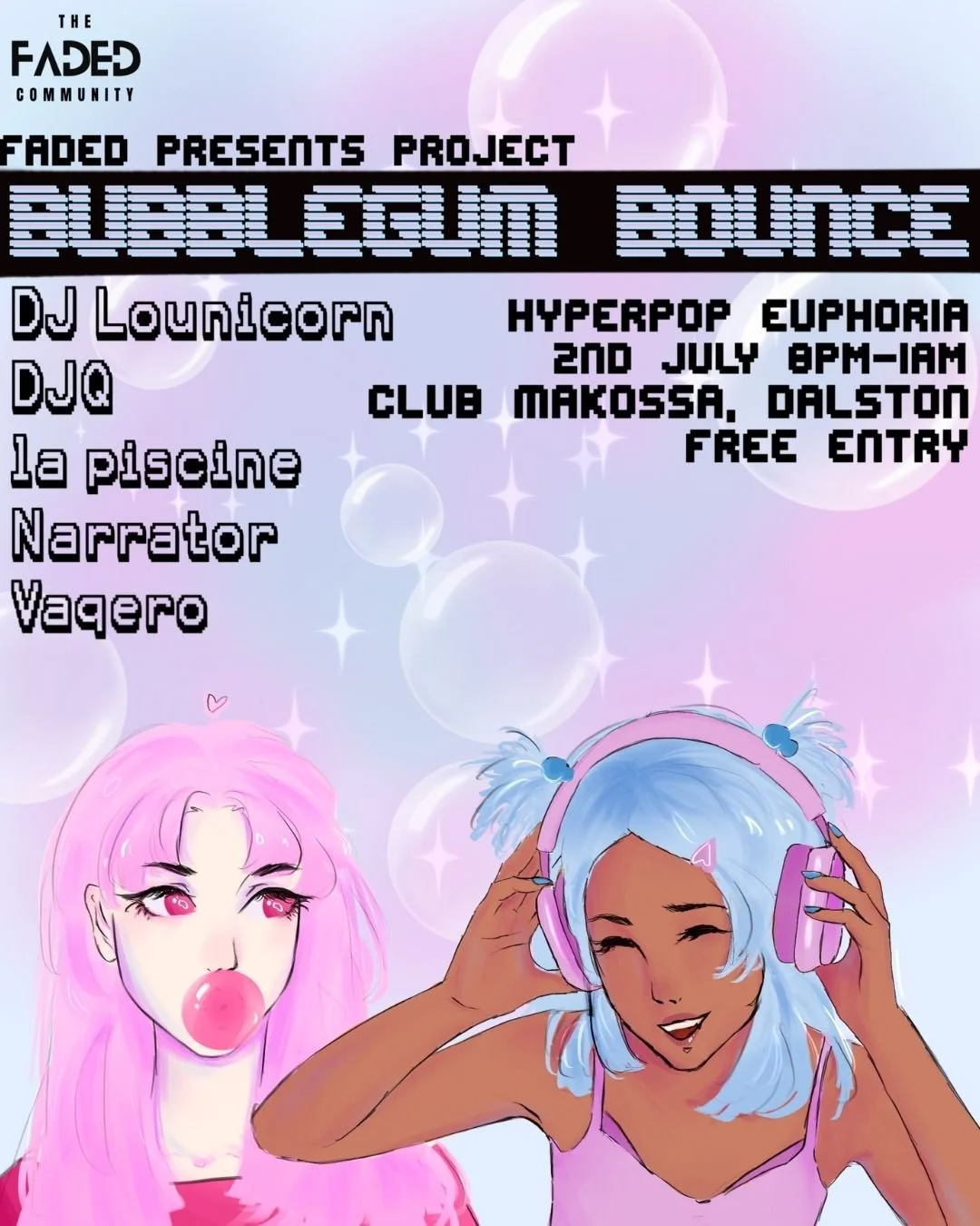 Faded Presents Project: Bubblegum Bounce