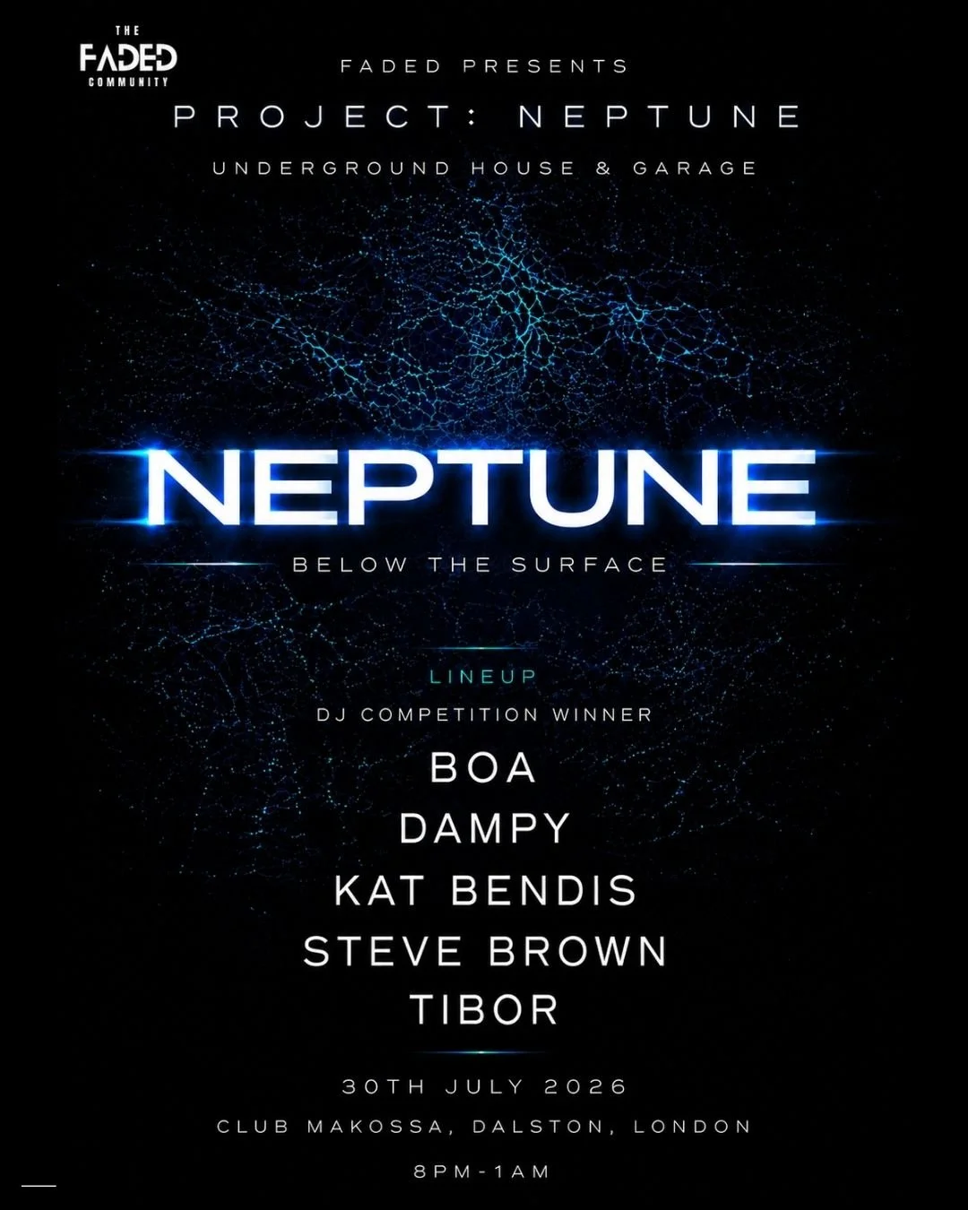 Faded Presents Project: NEPTUNE