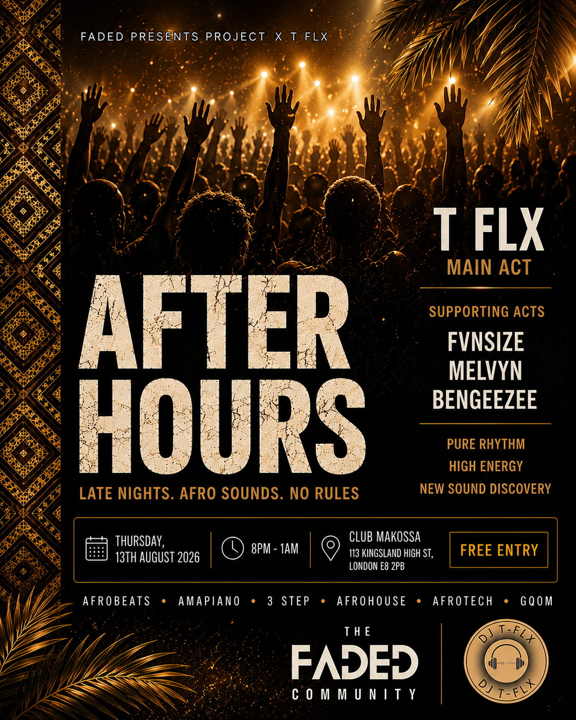 Faded Presents Project: After Hours