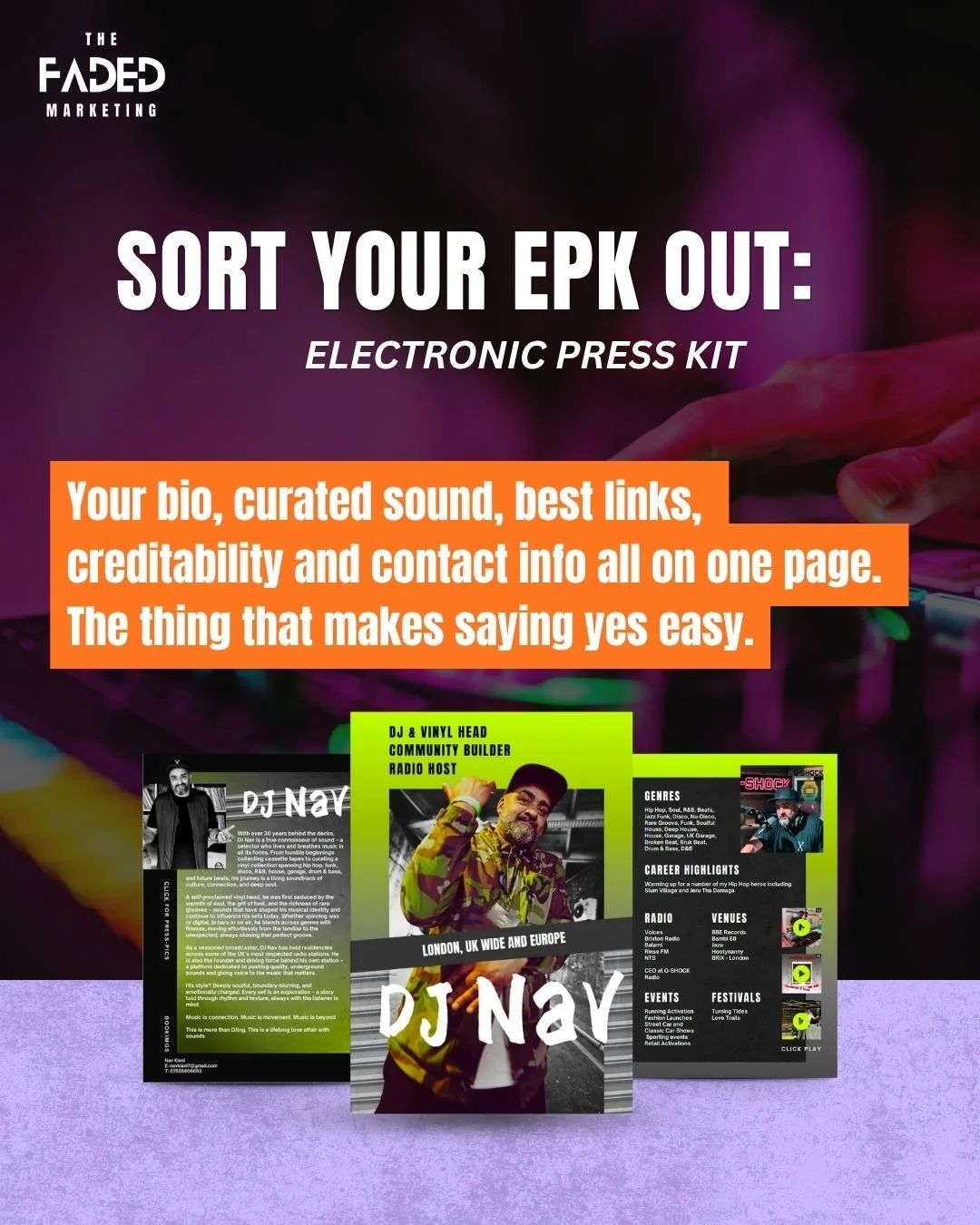 ELECTRONIC PRESS KIT SERVICE 