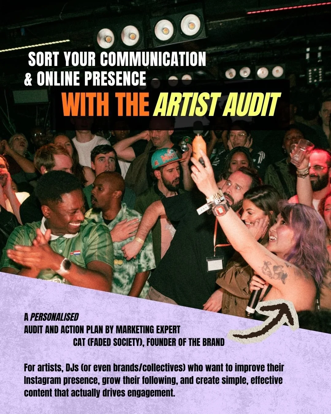 ARTIST AUDITING & SOCIAL MEDIA HELP