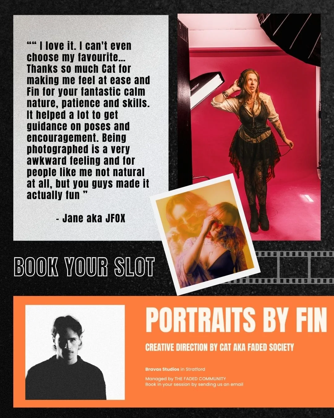 STUDIO PORTRAIT PHOTOGRAPHY FOR ARTISTS