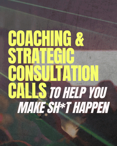 COACHING, CONSULTATION & STRATEGIC CALL SERVICE