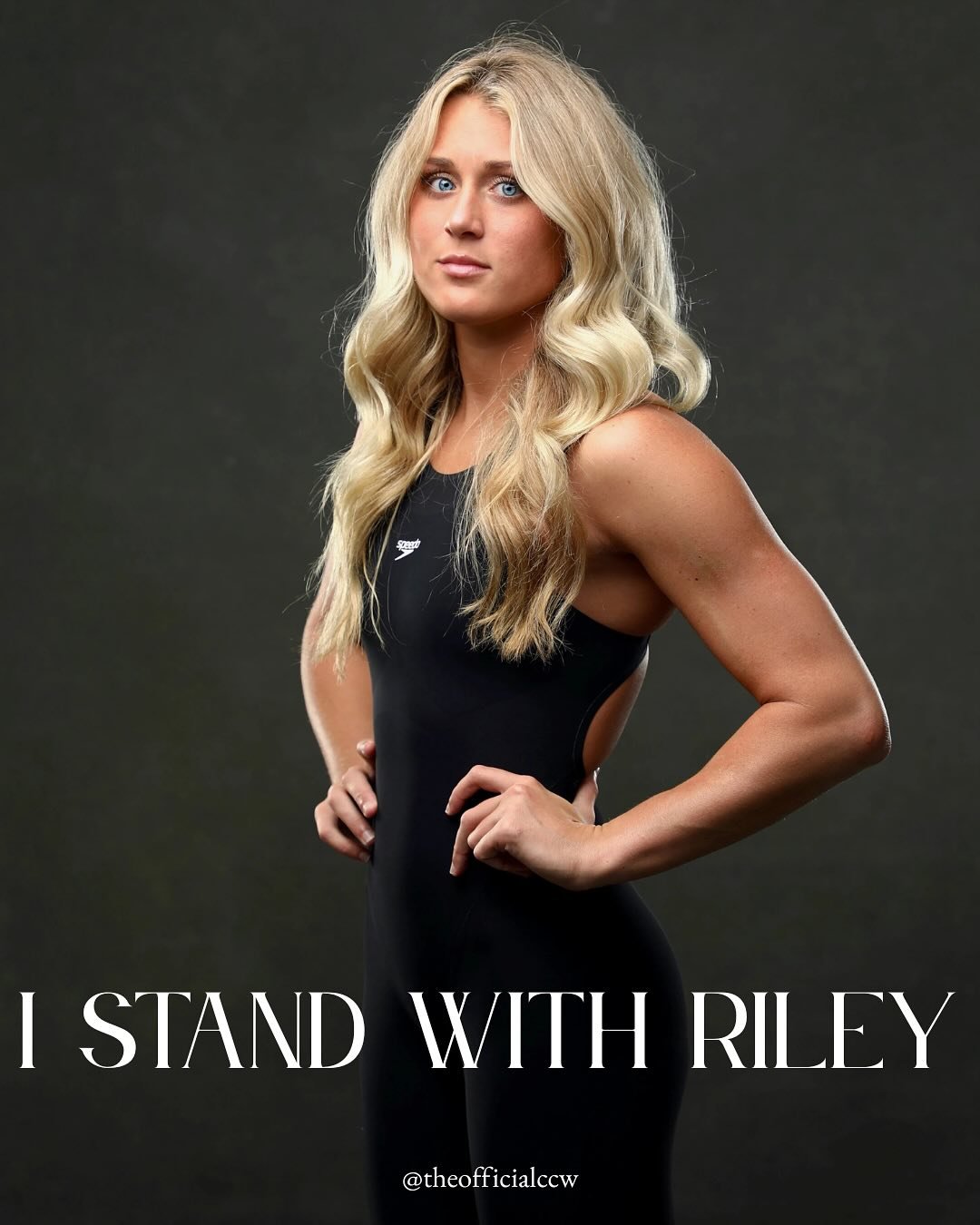 Share if you stand with Riley. @rileygbarker @simonebiles 

Simone has done nothing to protect women and girls in sports. She gets upset when others body shame her, but yet she&rsquo;s perfectly content to body shame Riley. I pray Simone has a heart 