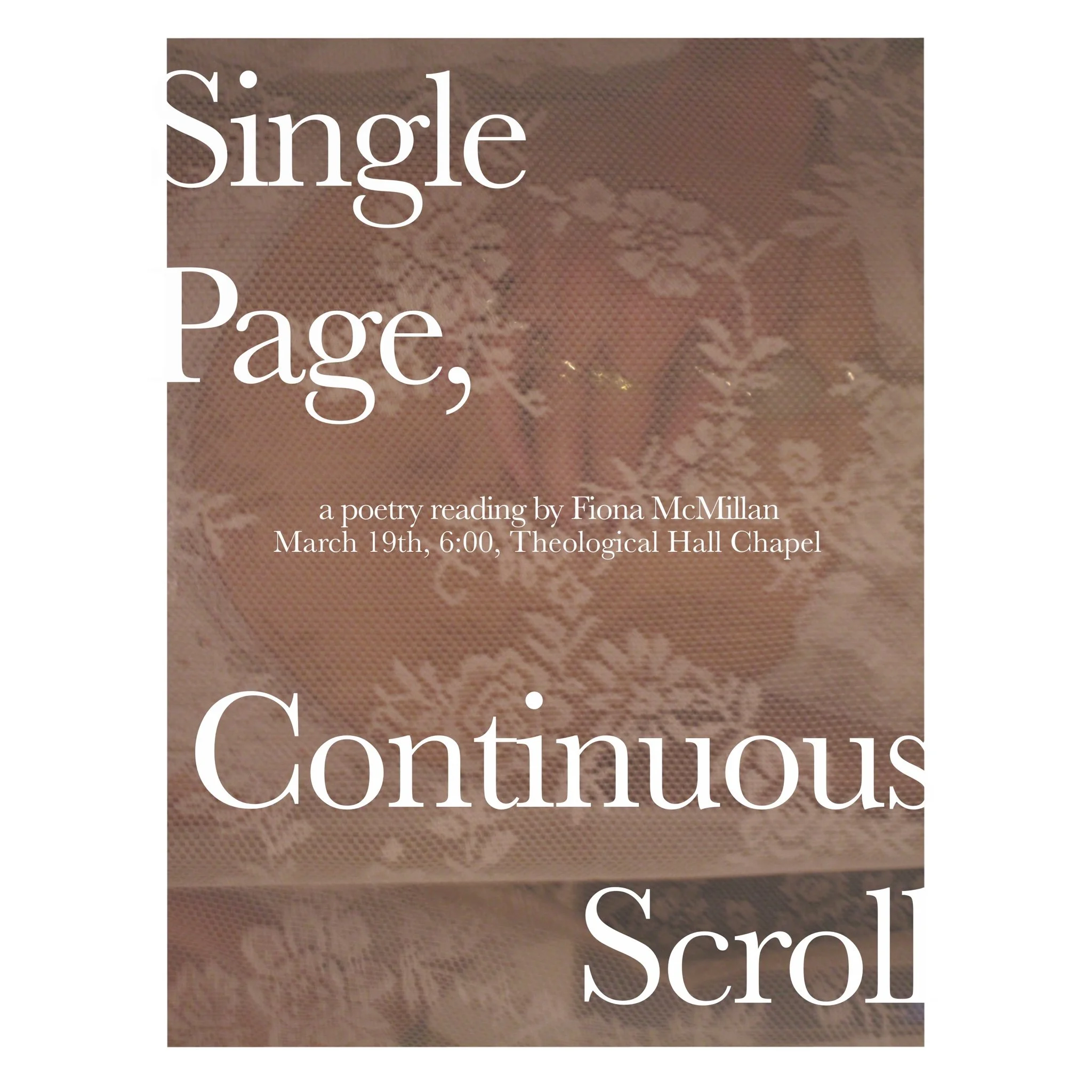 Single Page, Continuous Scroll