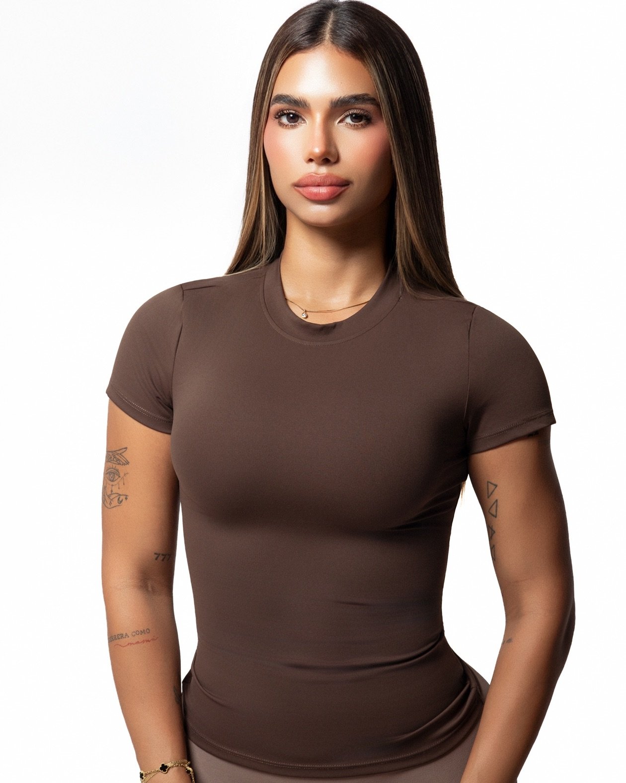 T-SHIRT NOVA CHOCOLATE