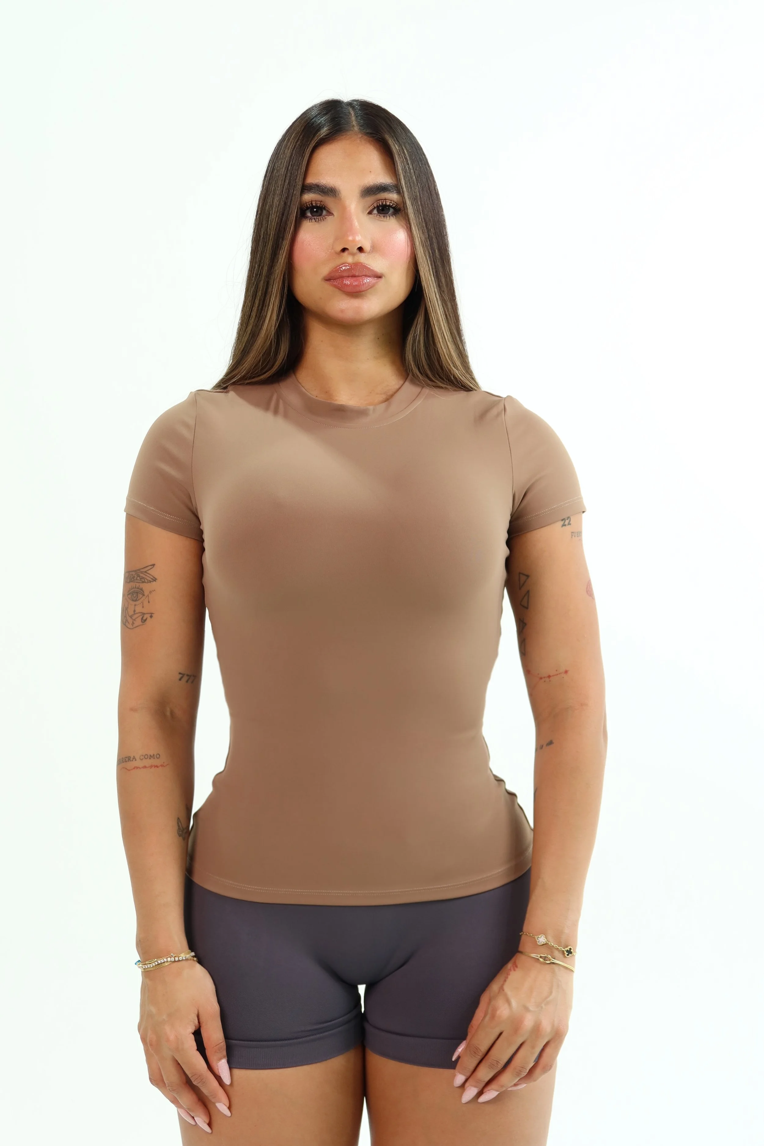 T-SHIRT NOVA MARRON
