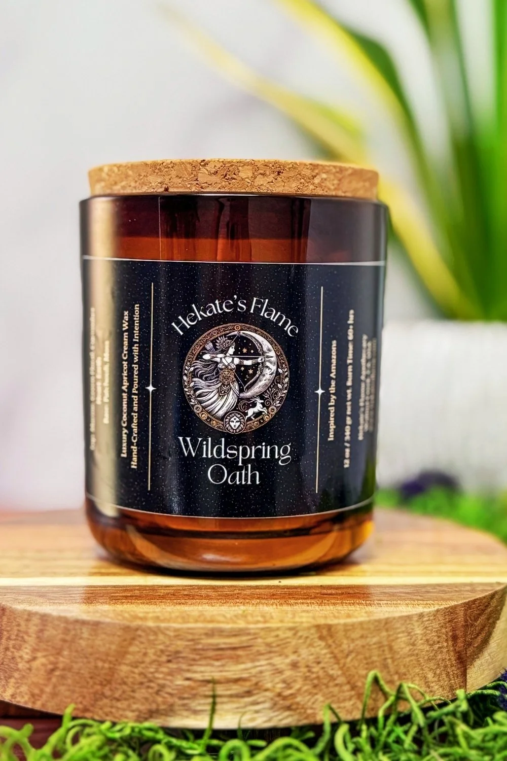 Wildspring Oath ~ Handmade Candle inspired by the Amazons