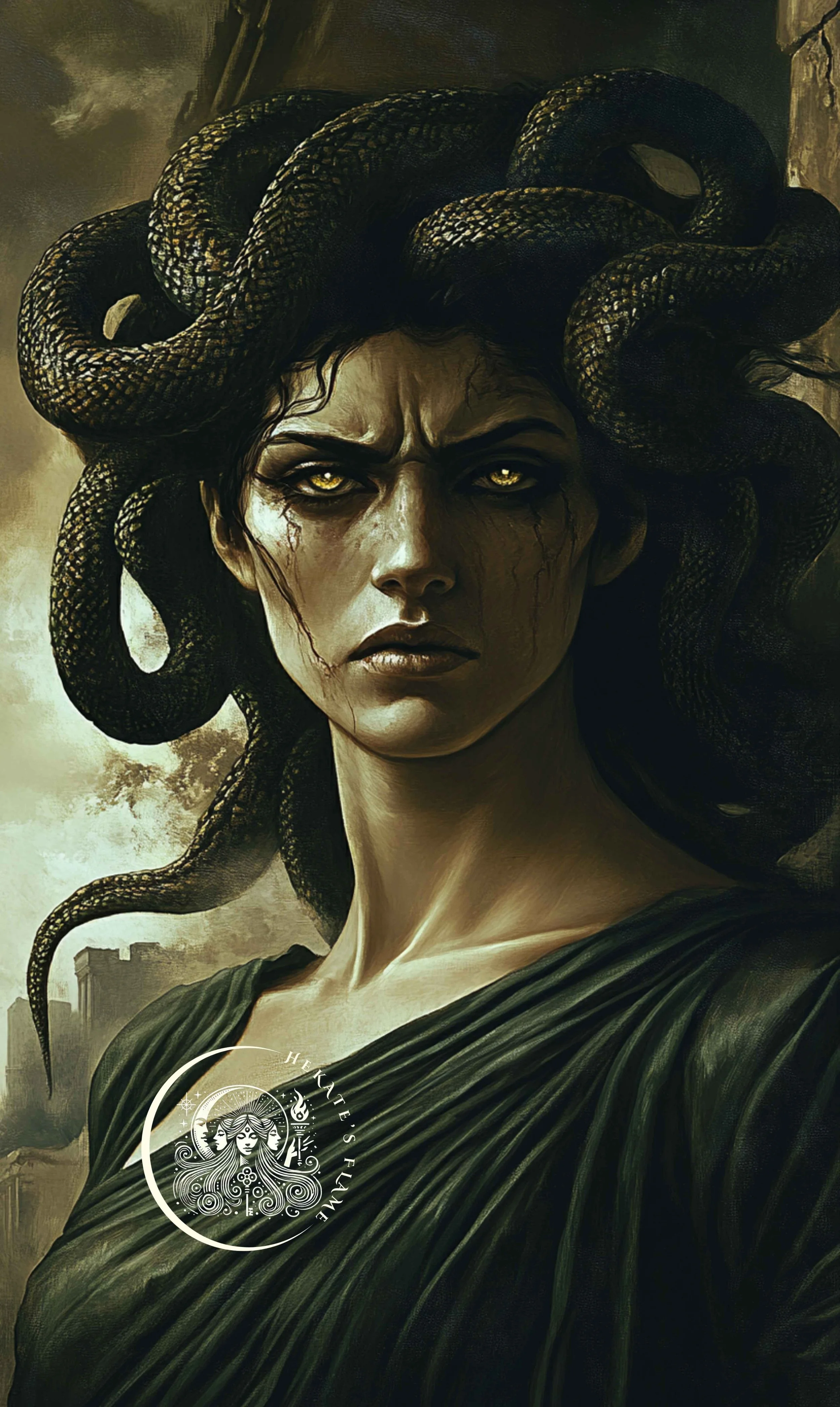 Serpent's Gaze ~ Handmade Candle inspired by Medusa