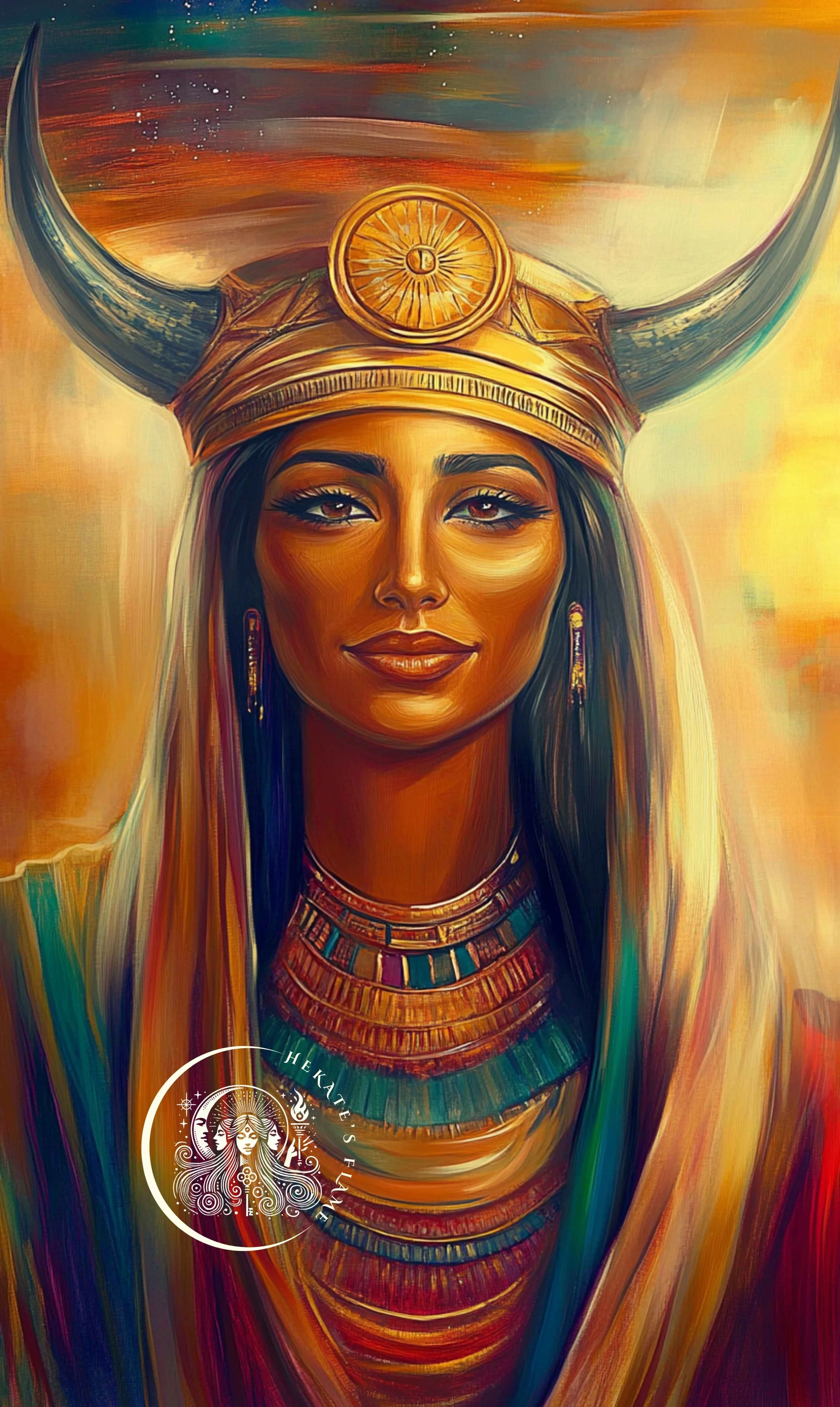 Mistress of the Offering: Handmade Artisanal Candle inspired by Hathor