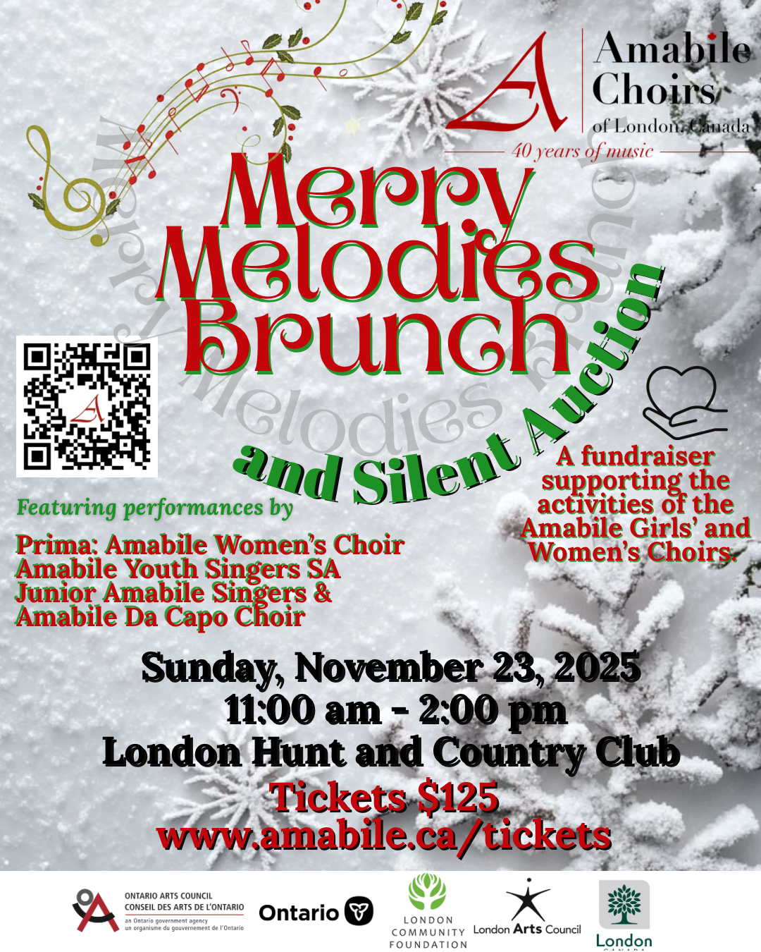 Merry Melodies Brunch & Silent Auction