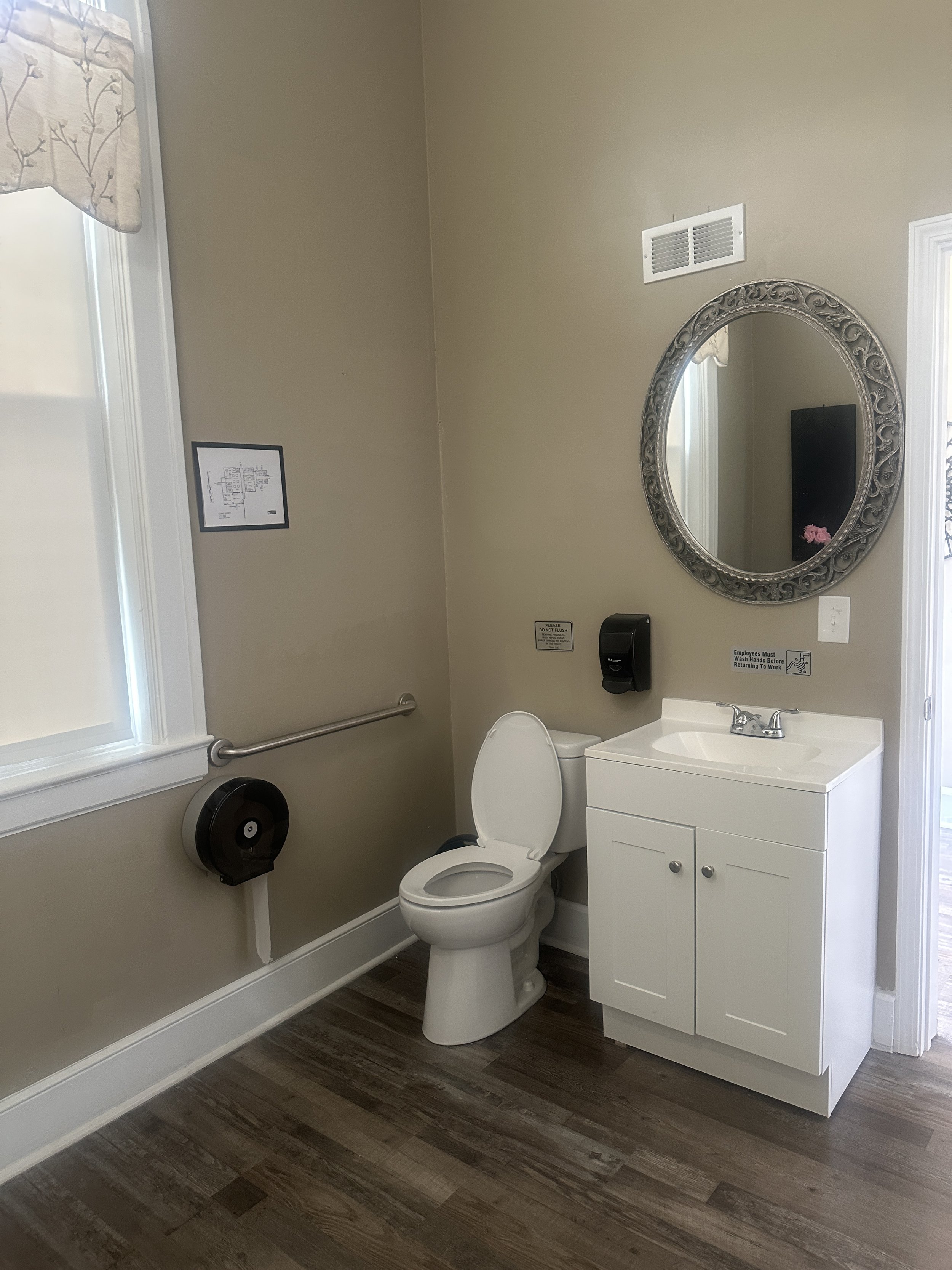 Male Visitor Bathroom 