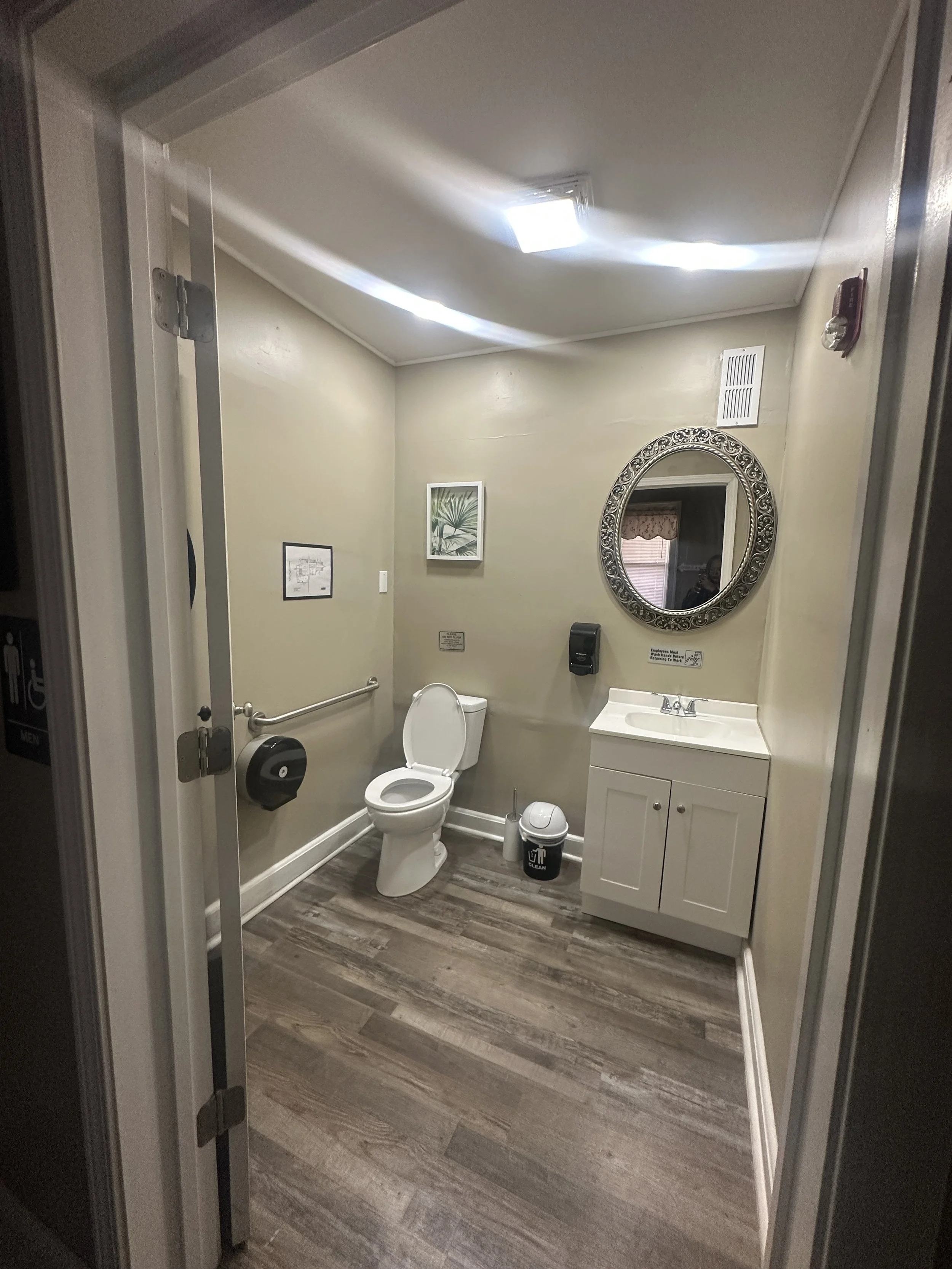 Male Participant Bathroom