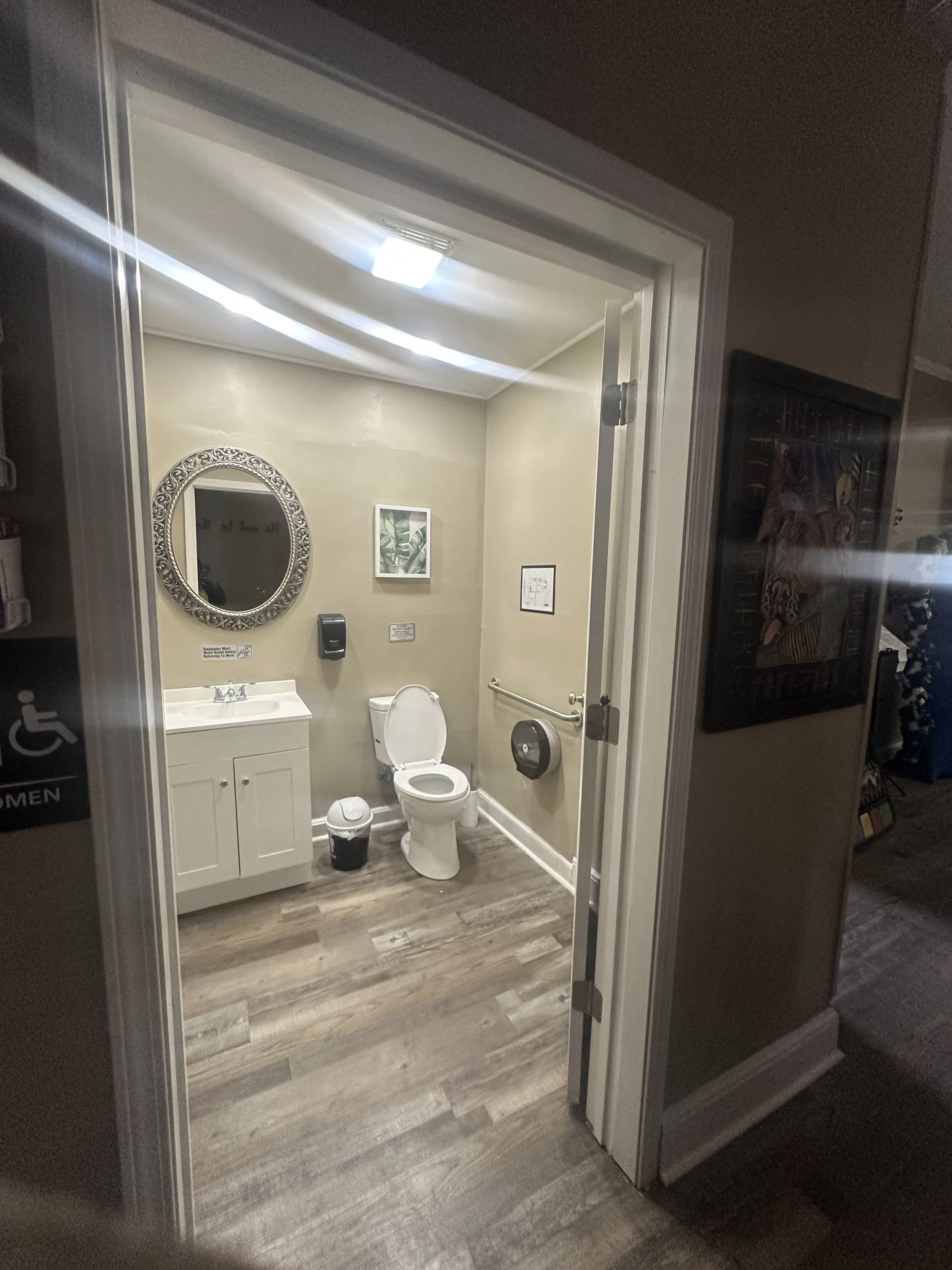 Female Participant Bathroom